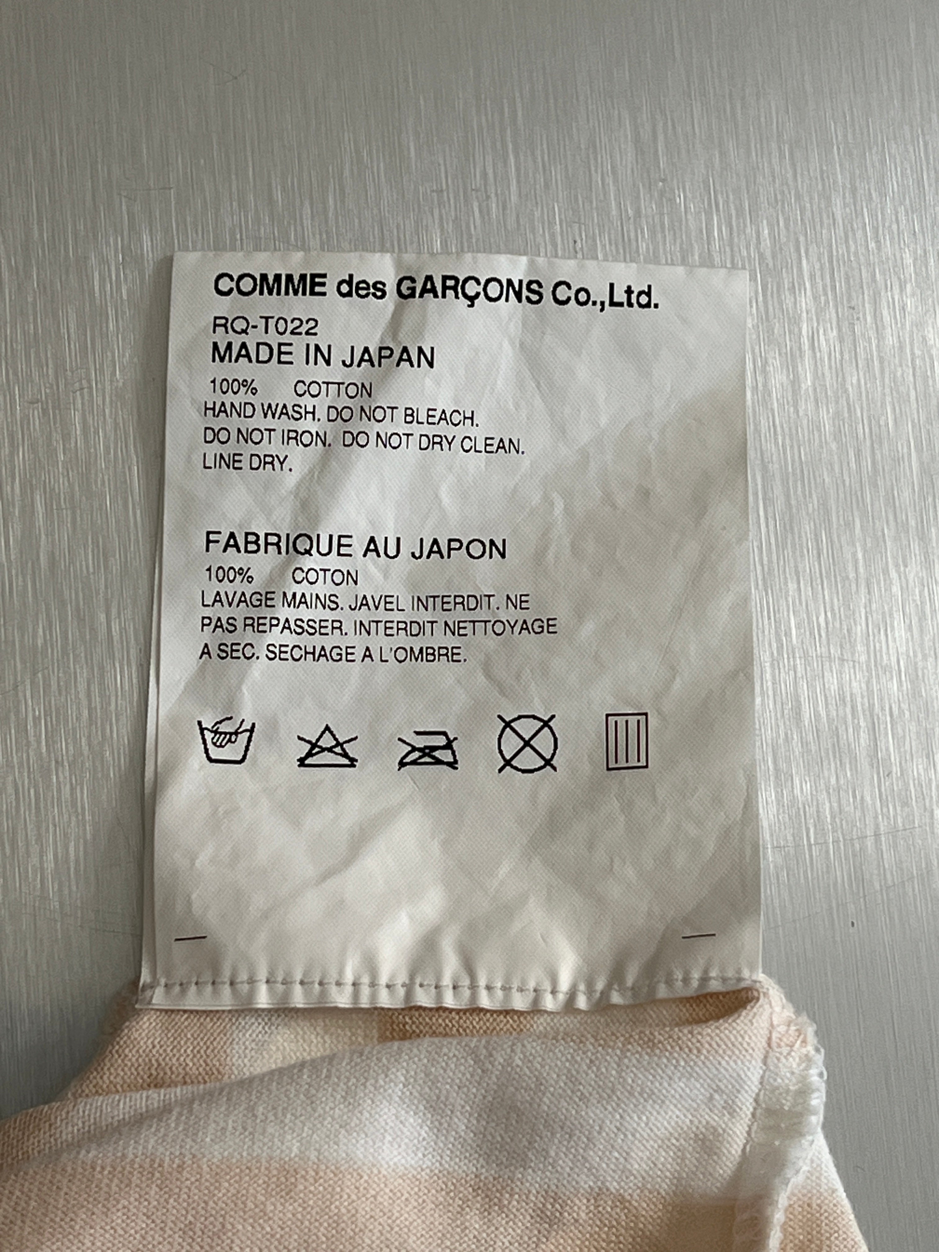 2015 Comme des garçons polka-dots t-shirt