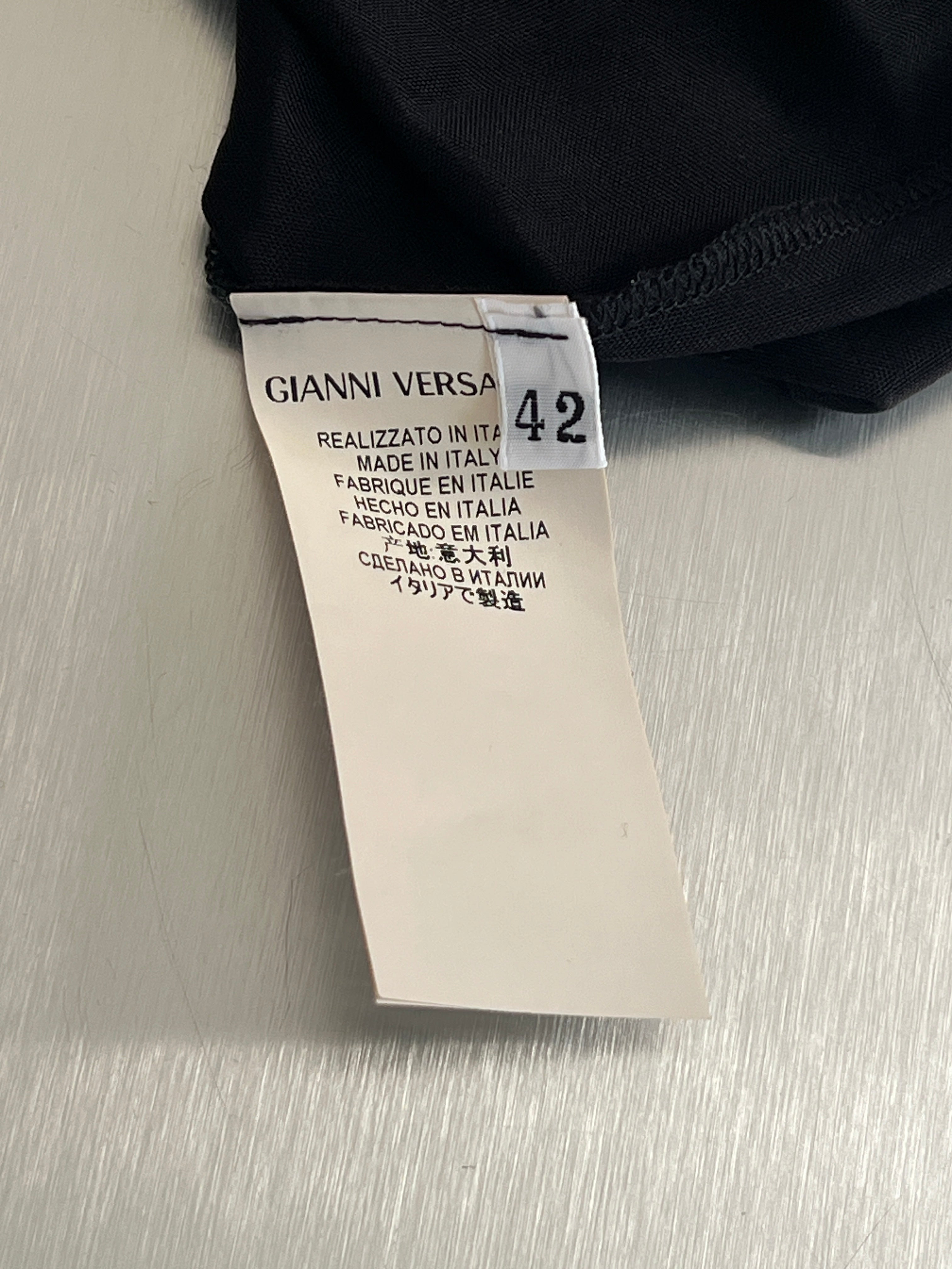 2000s Versace Draped Top