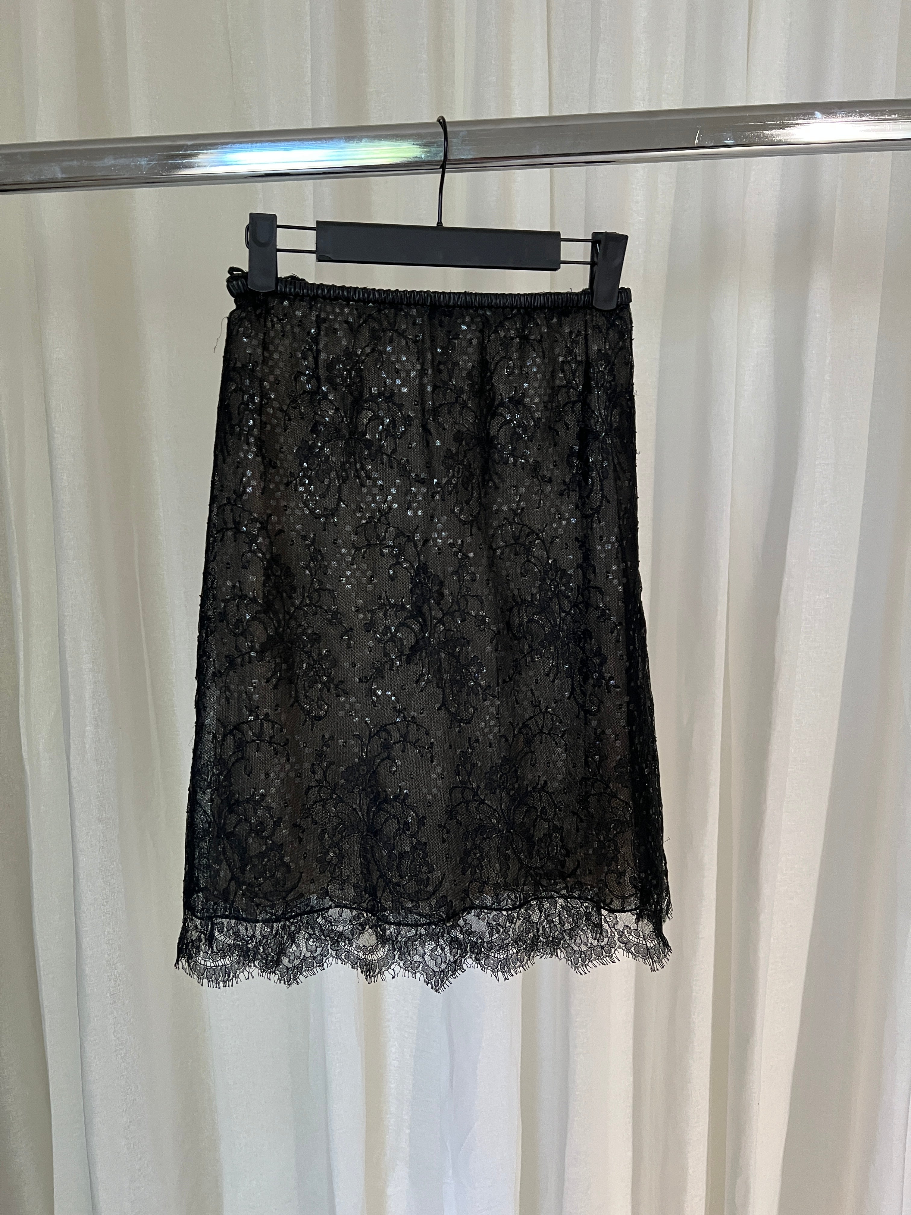 RARE SS99 Gucci Tom Ford Laces Skirt