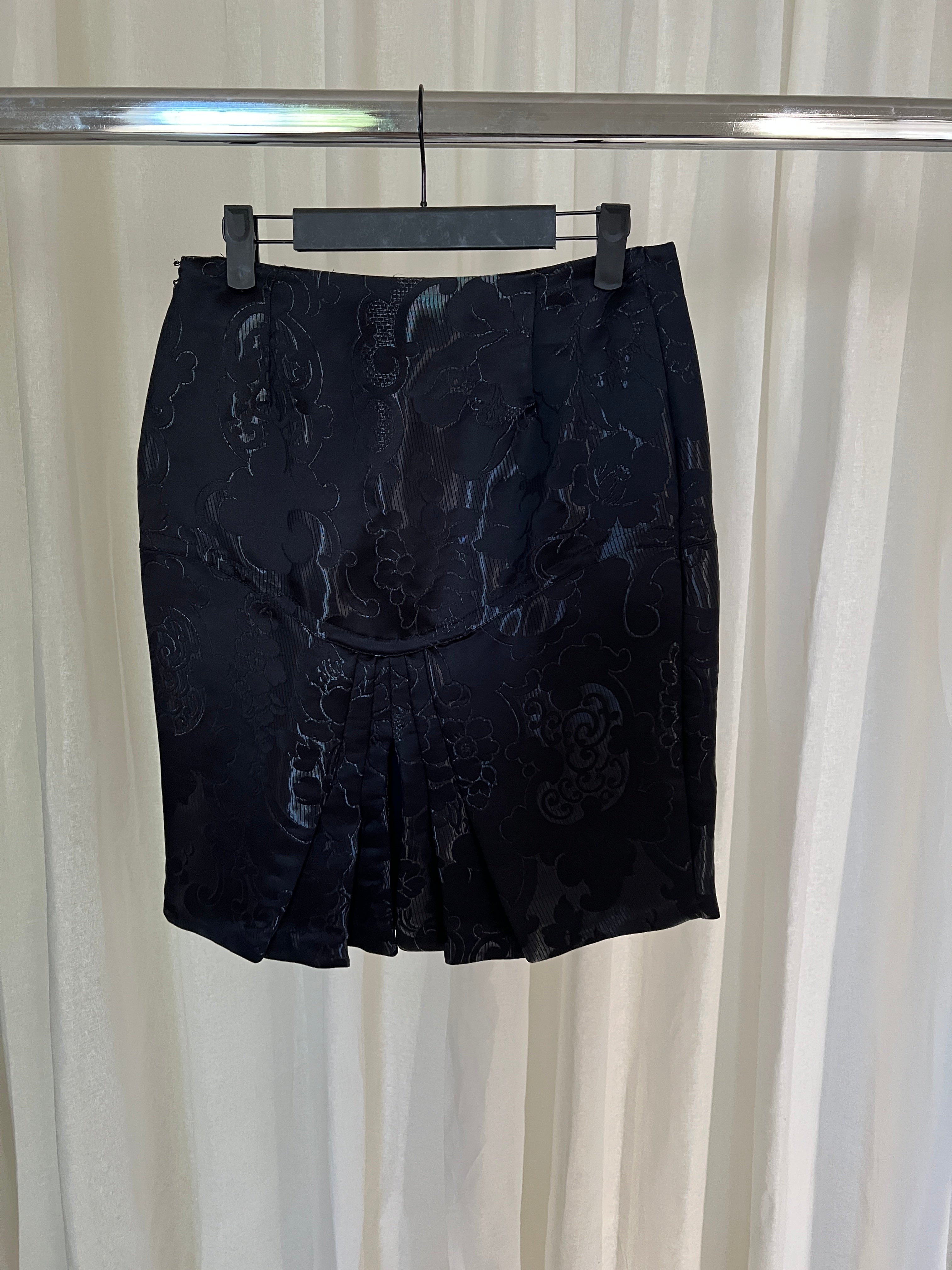 FW05 Gucci Facchinetti Silk Skirt