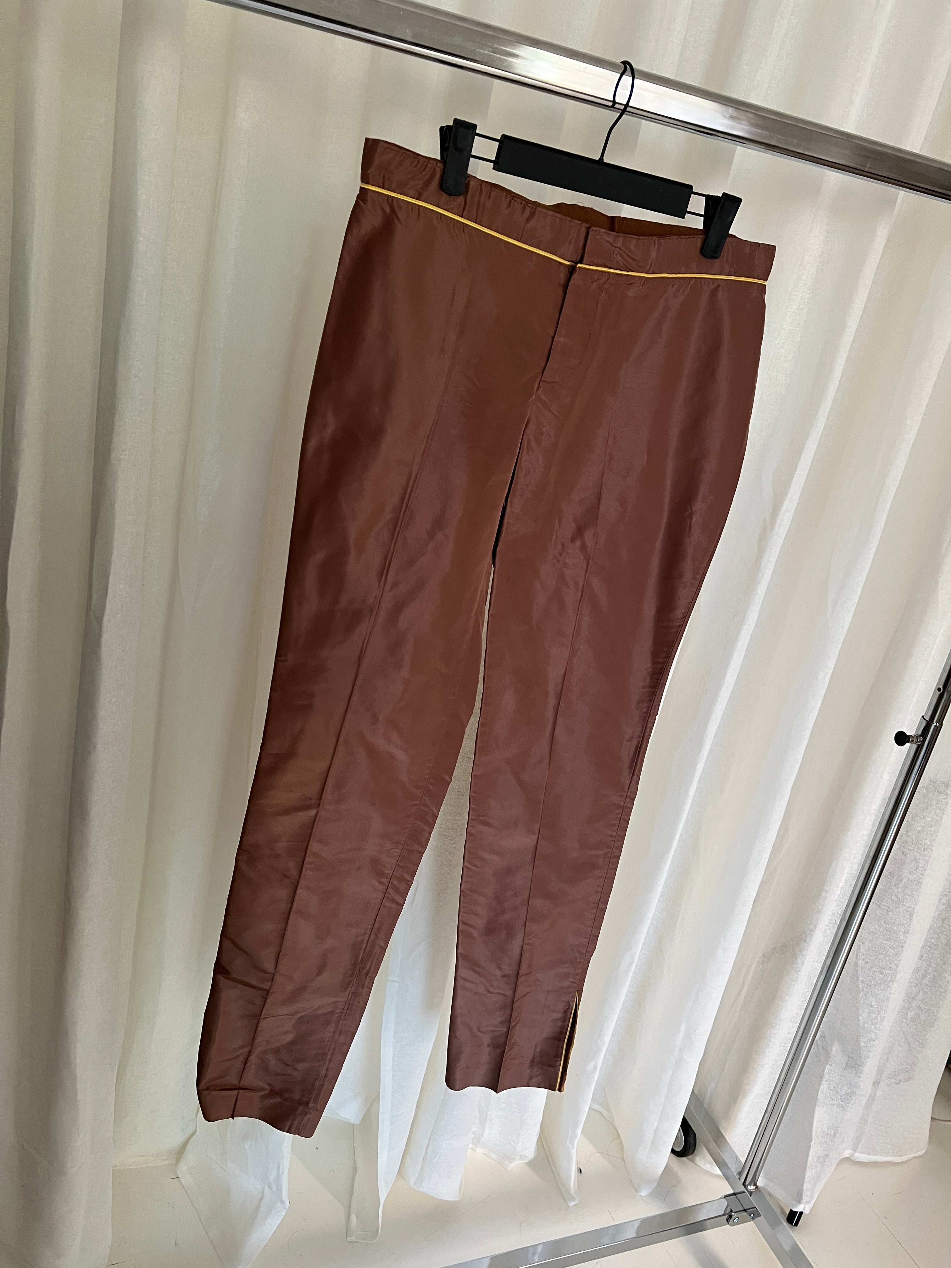 SS05 Gucci Facchinetti Silk Trousers