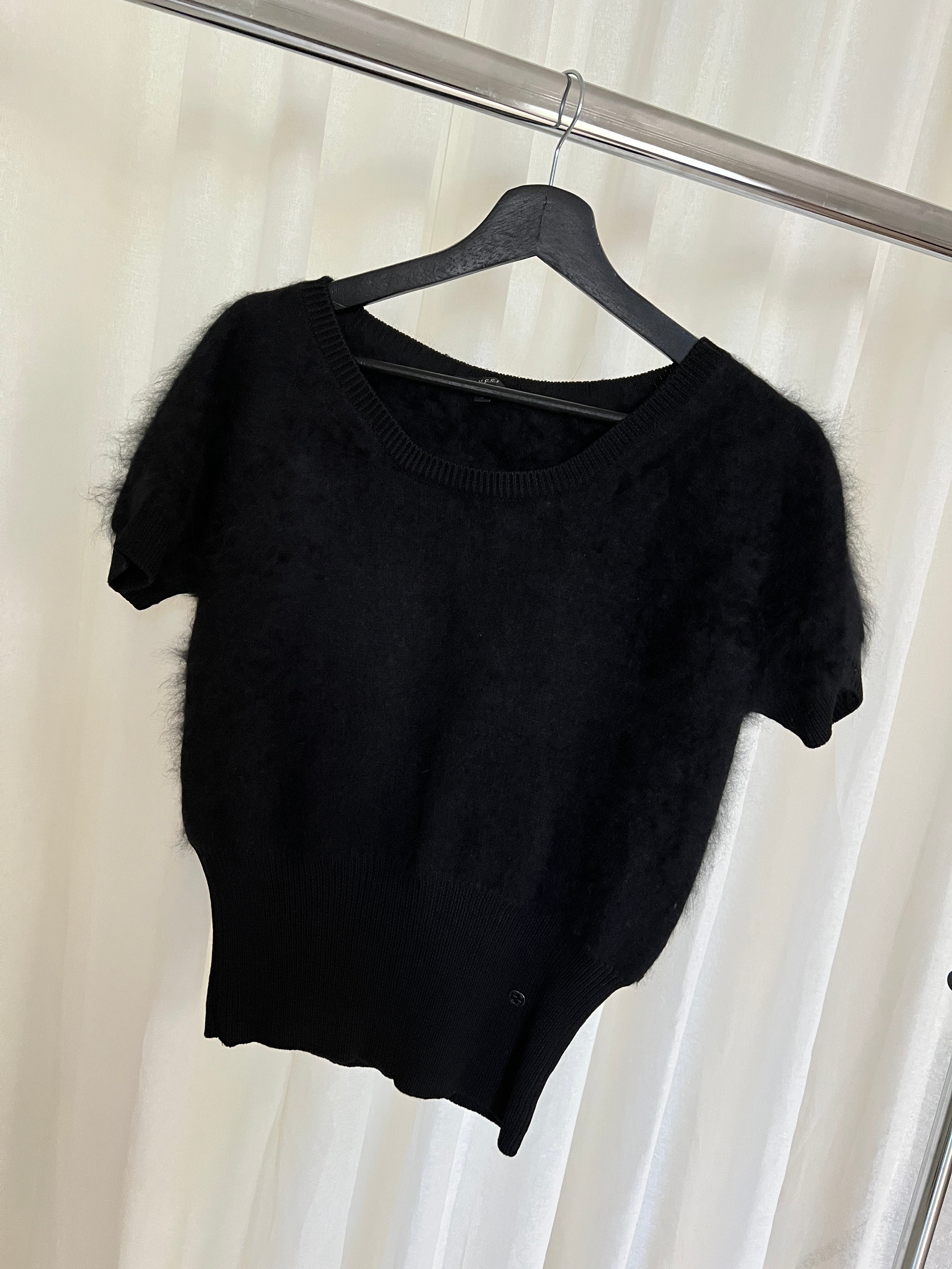 2000s Gucci Mohair Top
