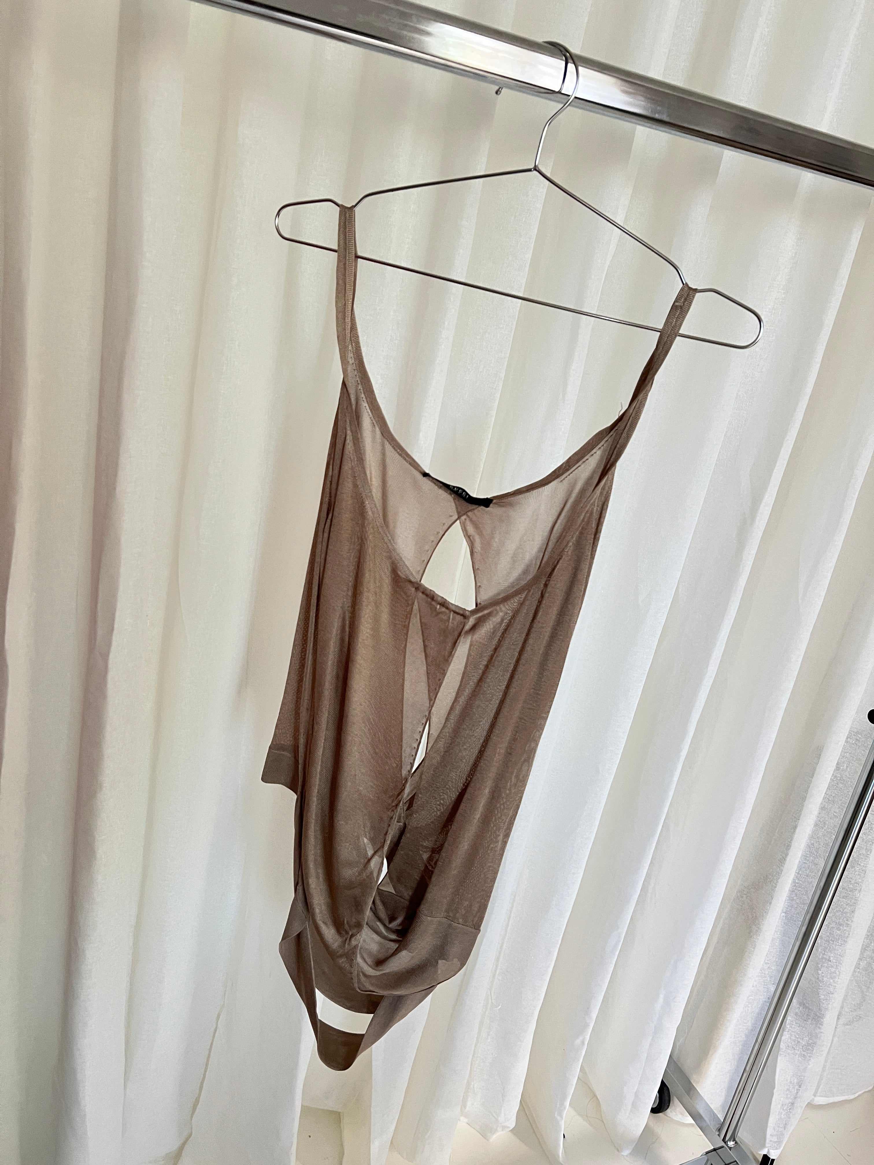 RARE FW02 Gucci Tom Ford cut-out top