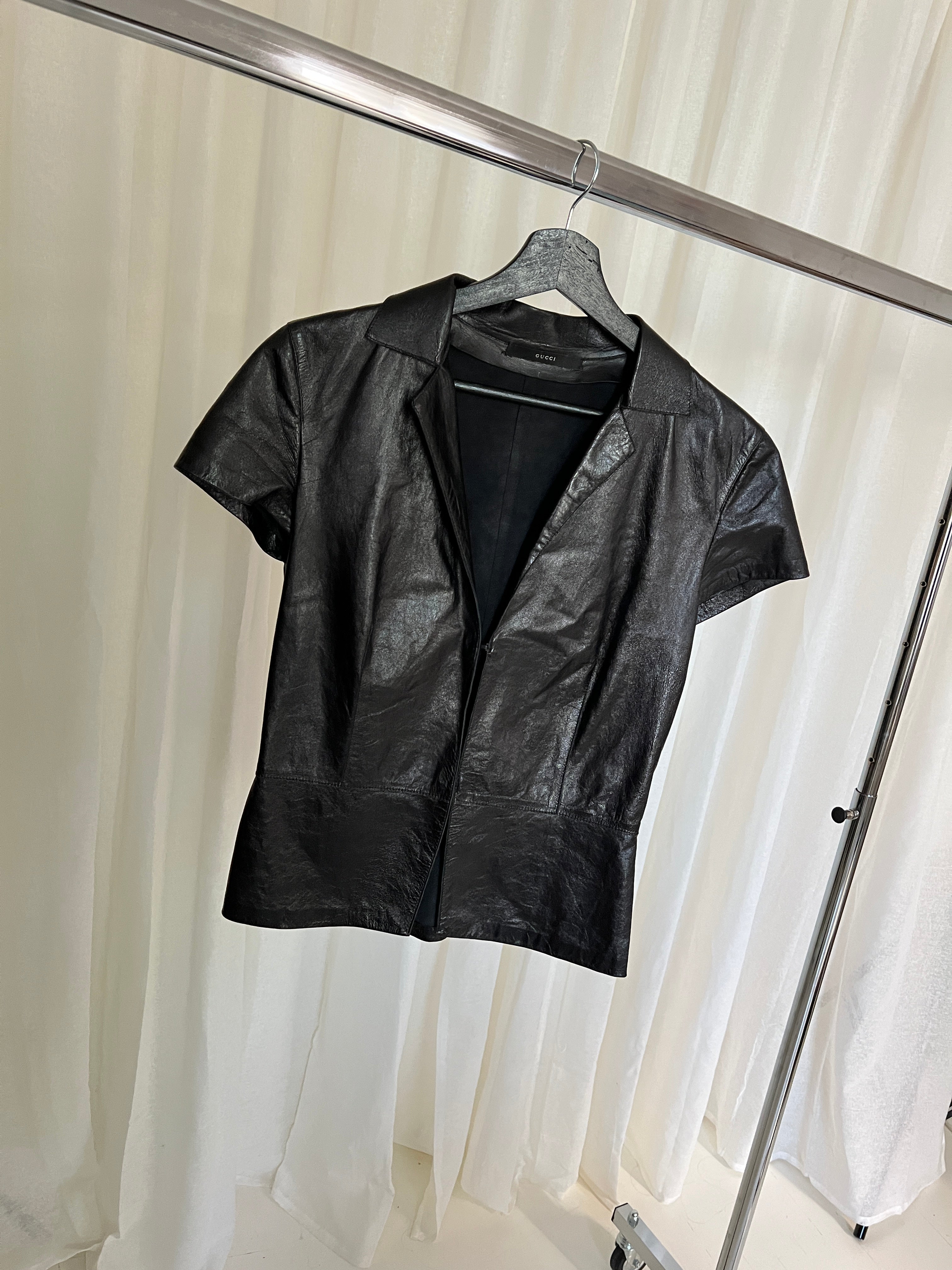 RARE FW97 Gucci Tom Ford Leather Vest