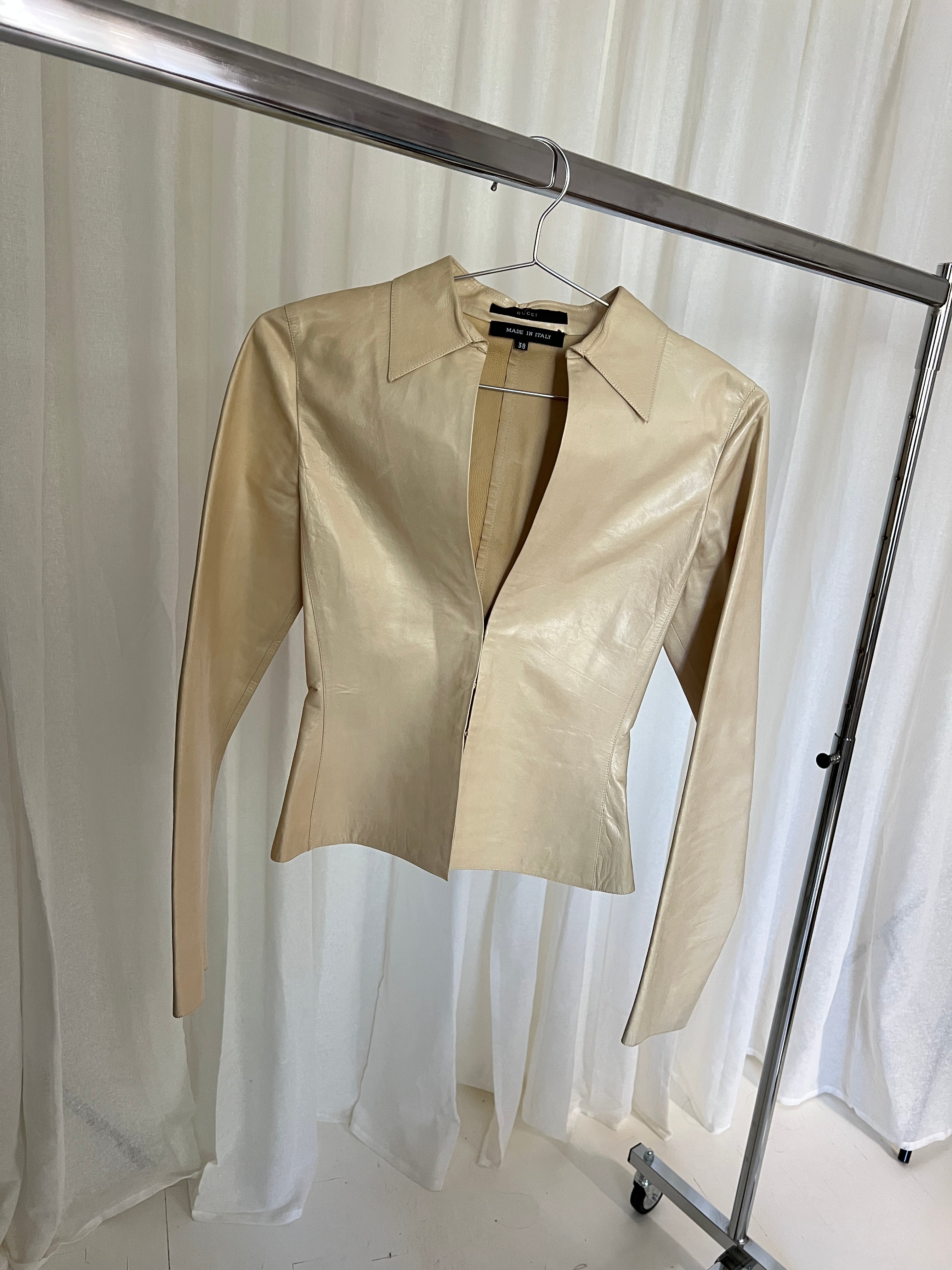 RARE SS99 Gucci Tom Ford Leather Jacket