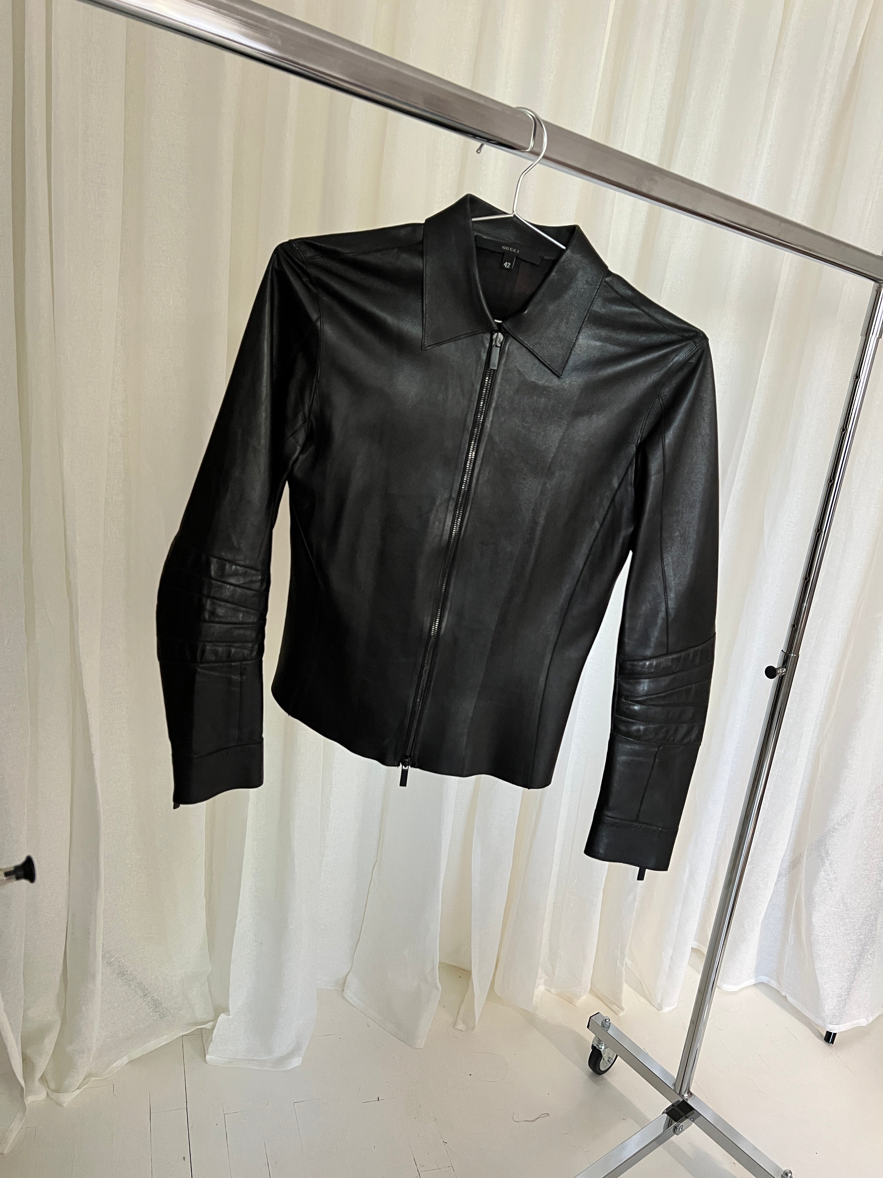 RARE 1999 Gucci Tom Ford Leather Jacket