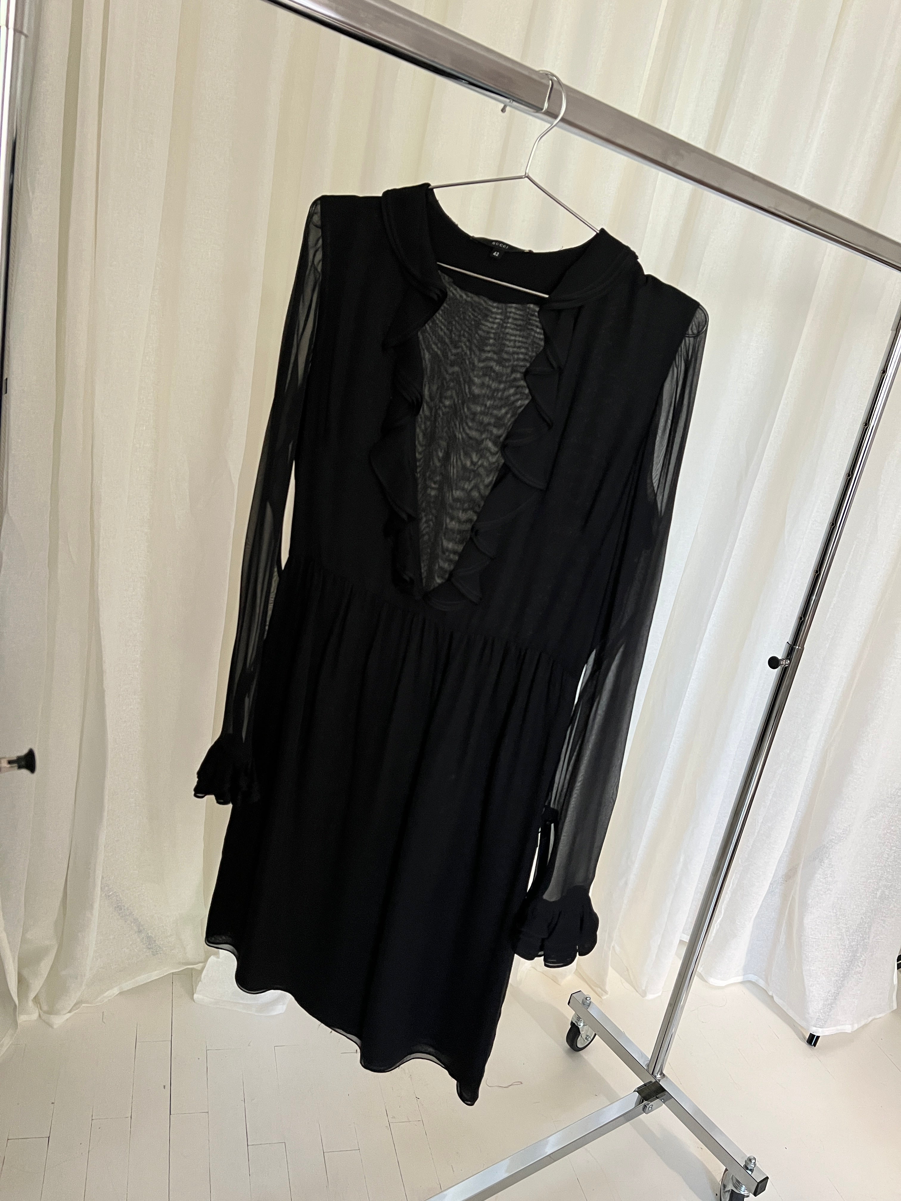 Rare FW01 Gucci Tom Ford Silk Dress