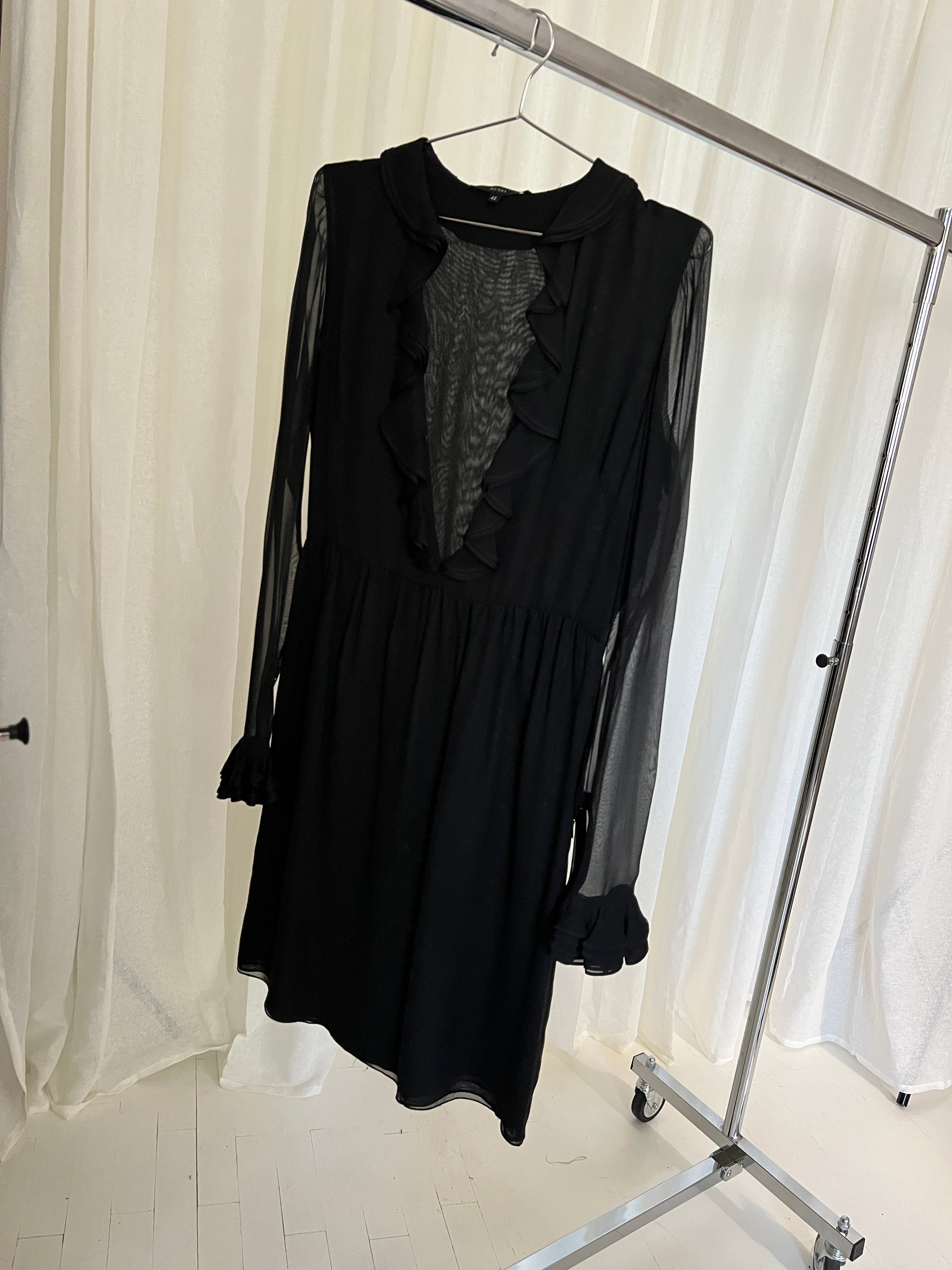 Rare FW01 Gucci Tom Ford Silk Dress