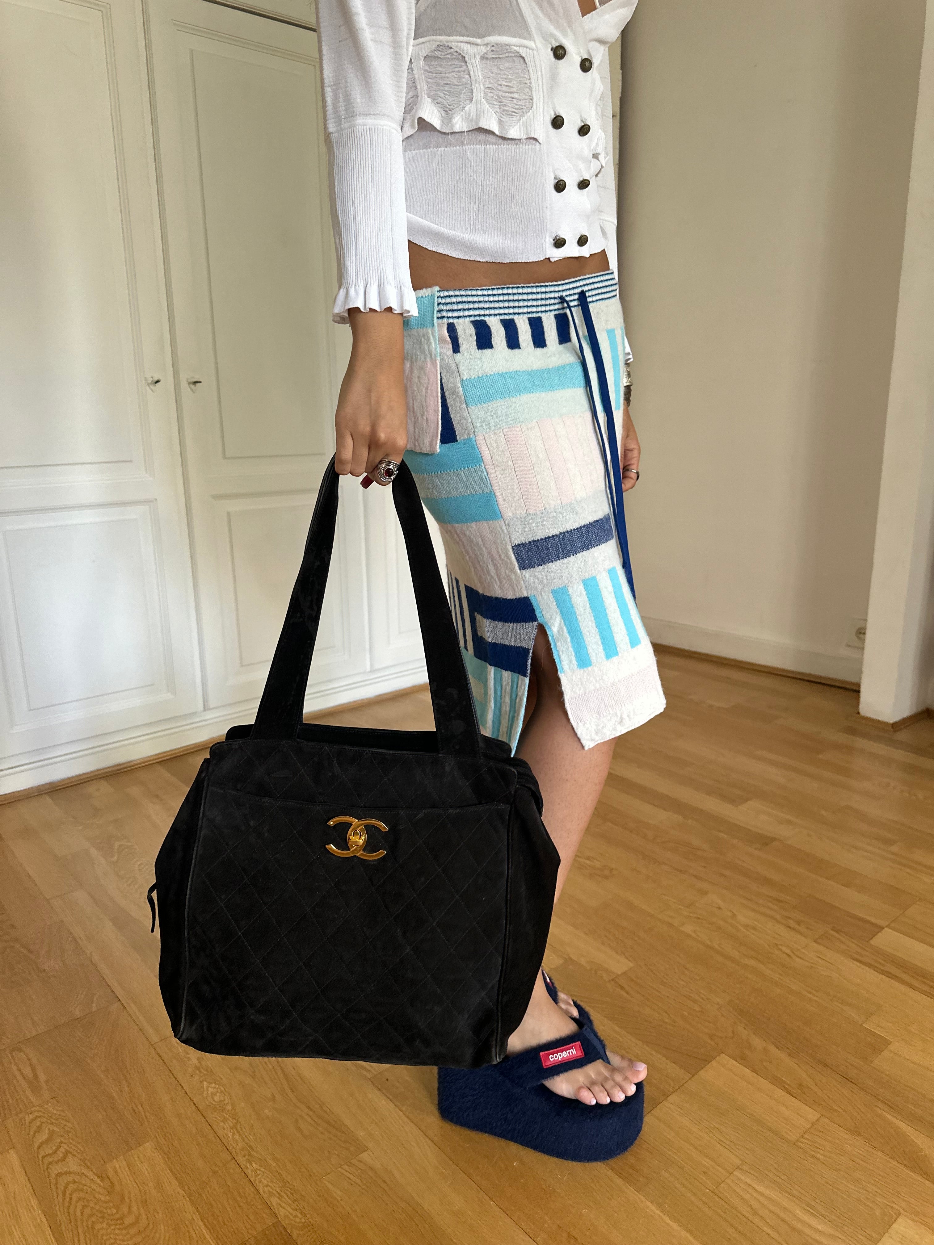 Chanel Quilted tote bag
