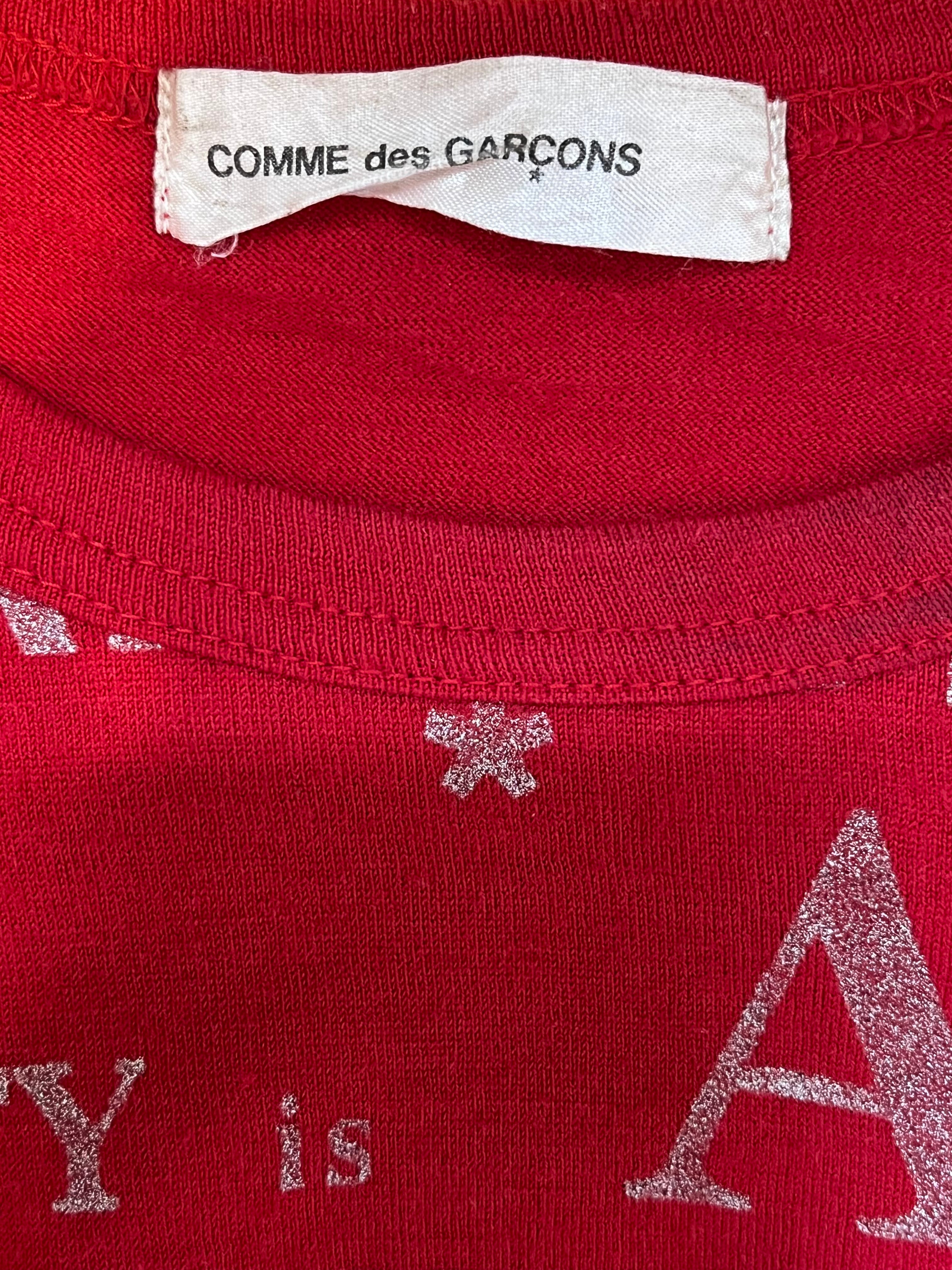 Comme des garçons shirt