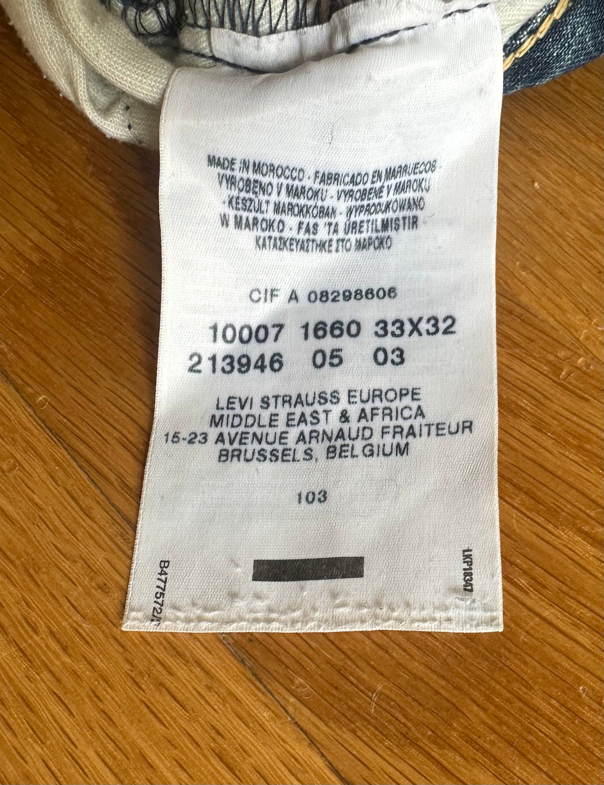 Levi's engineered Jean