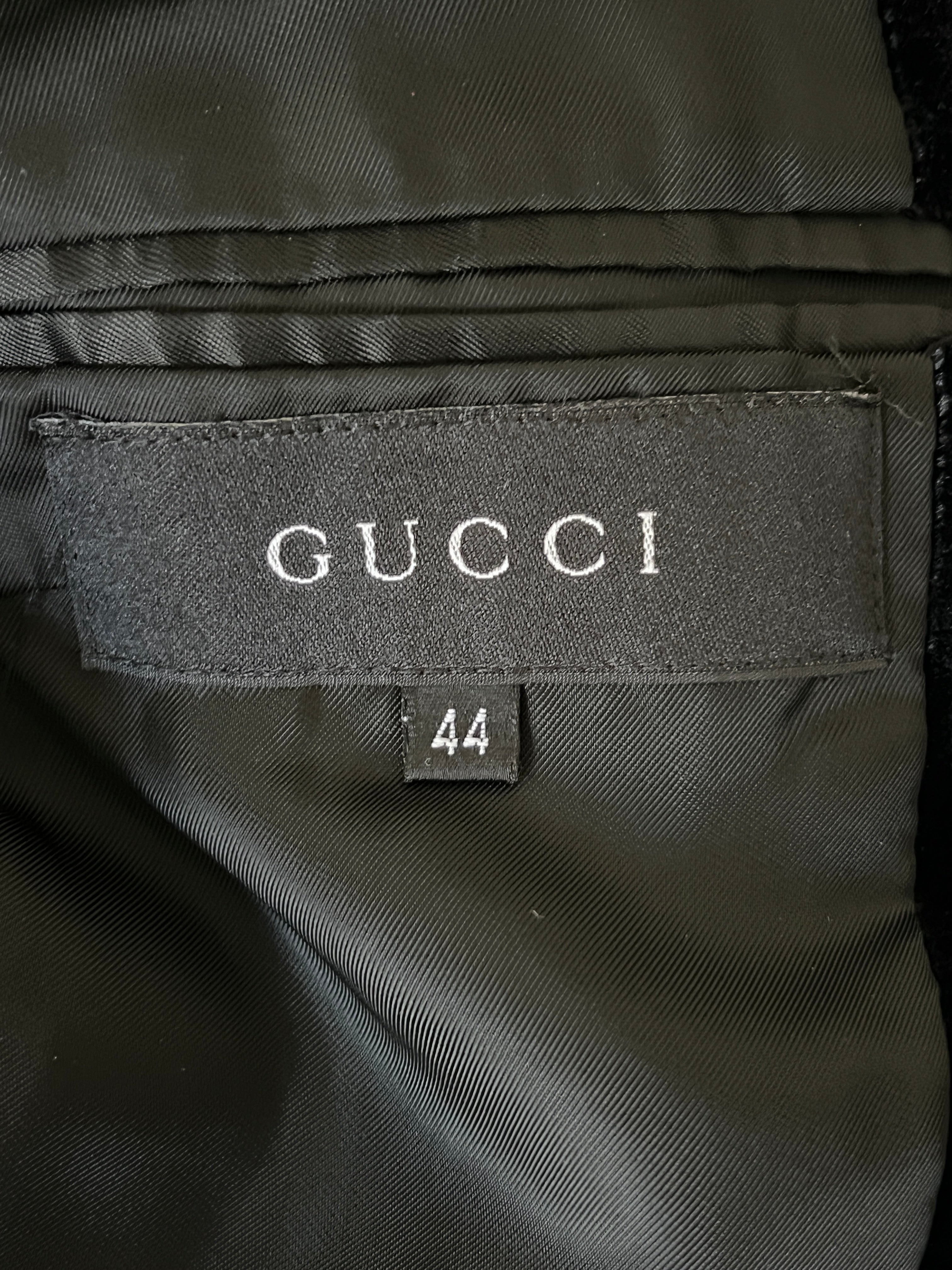 RARE FW99 Gucci Tom Ford Velvet Jacket