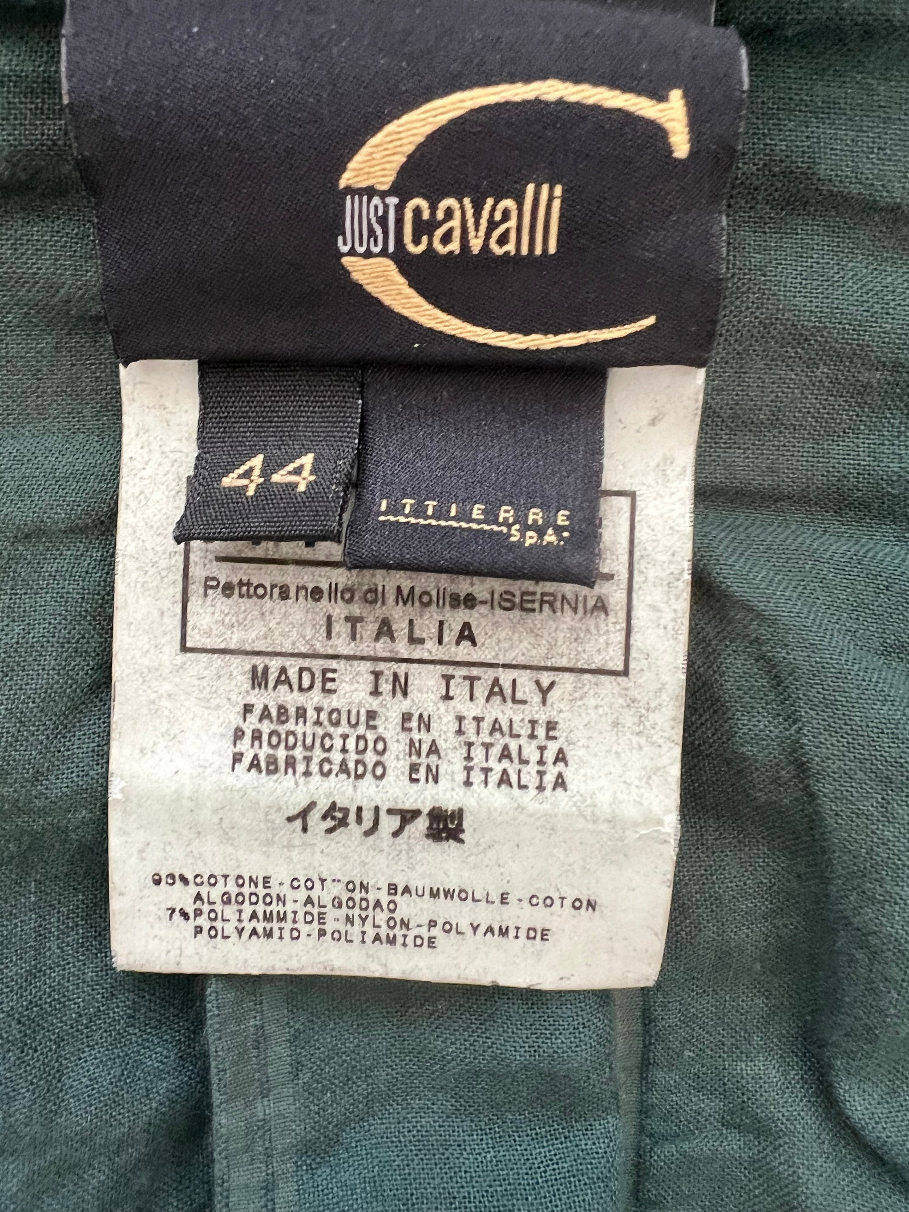 Roberto Cavalli Corset Shirt