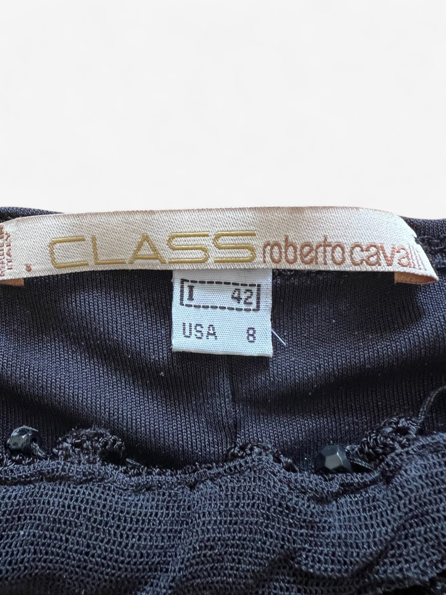 Roberto Cavalli Crochet Top