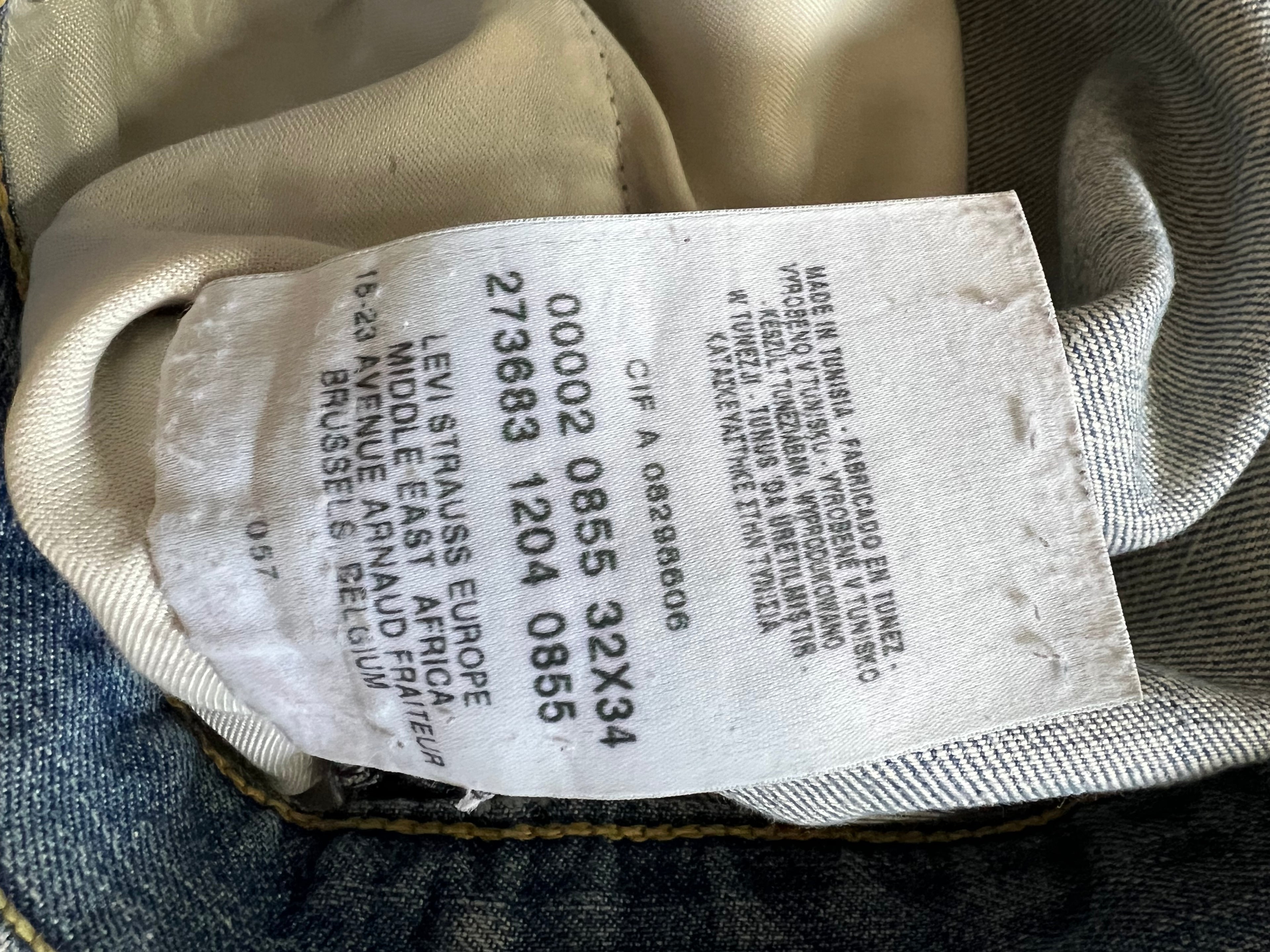 Levi's engineered Jean