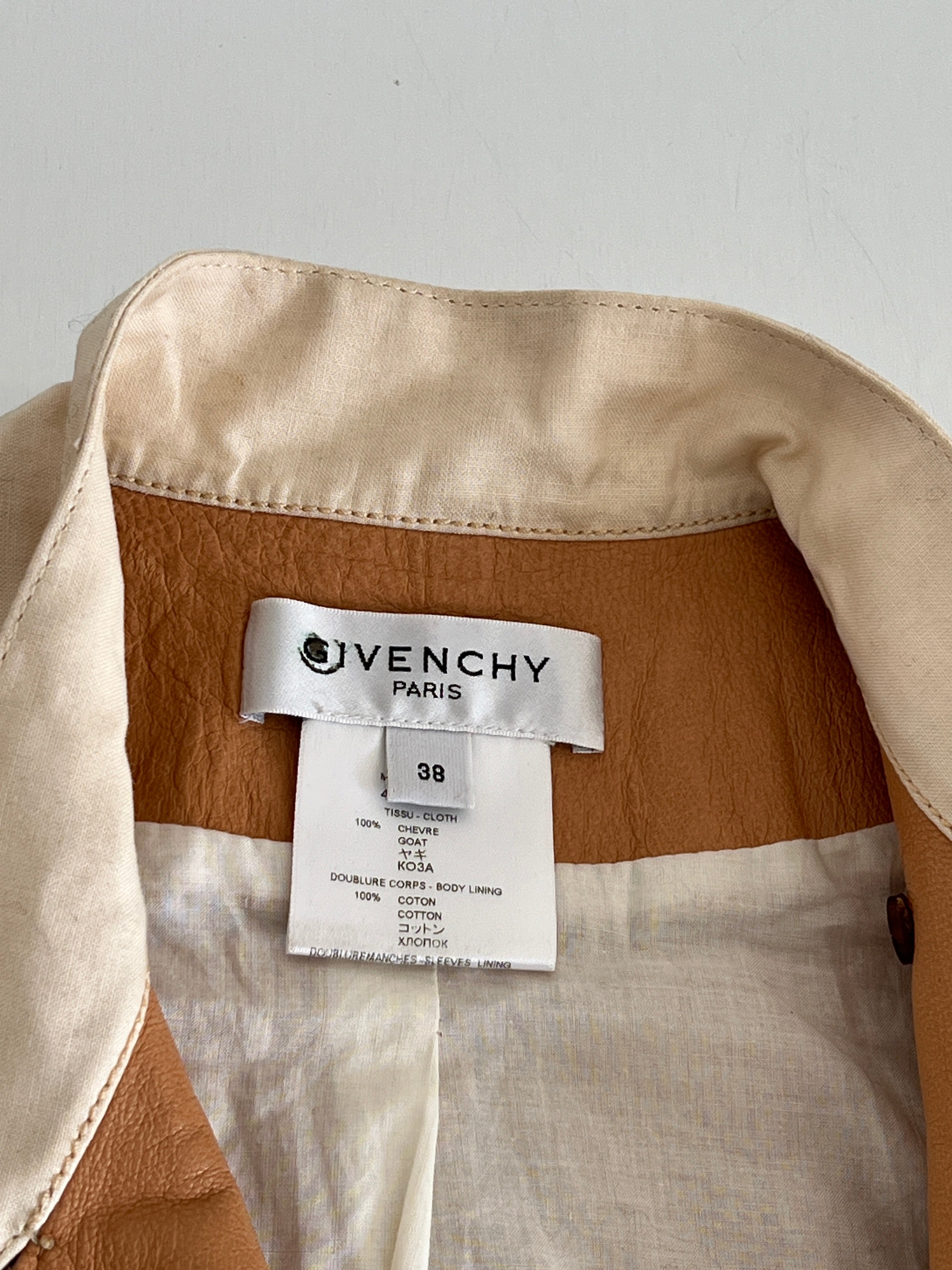 Givenchy leather jacket
