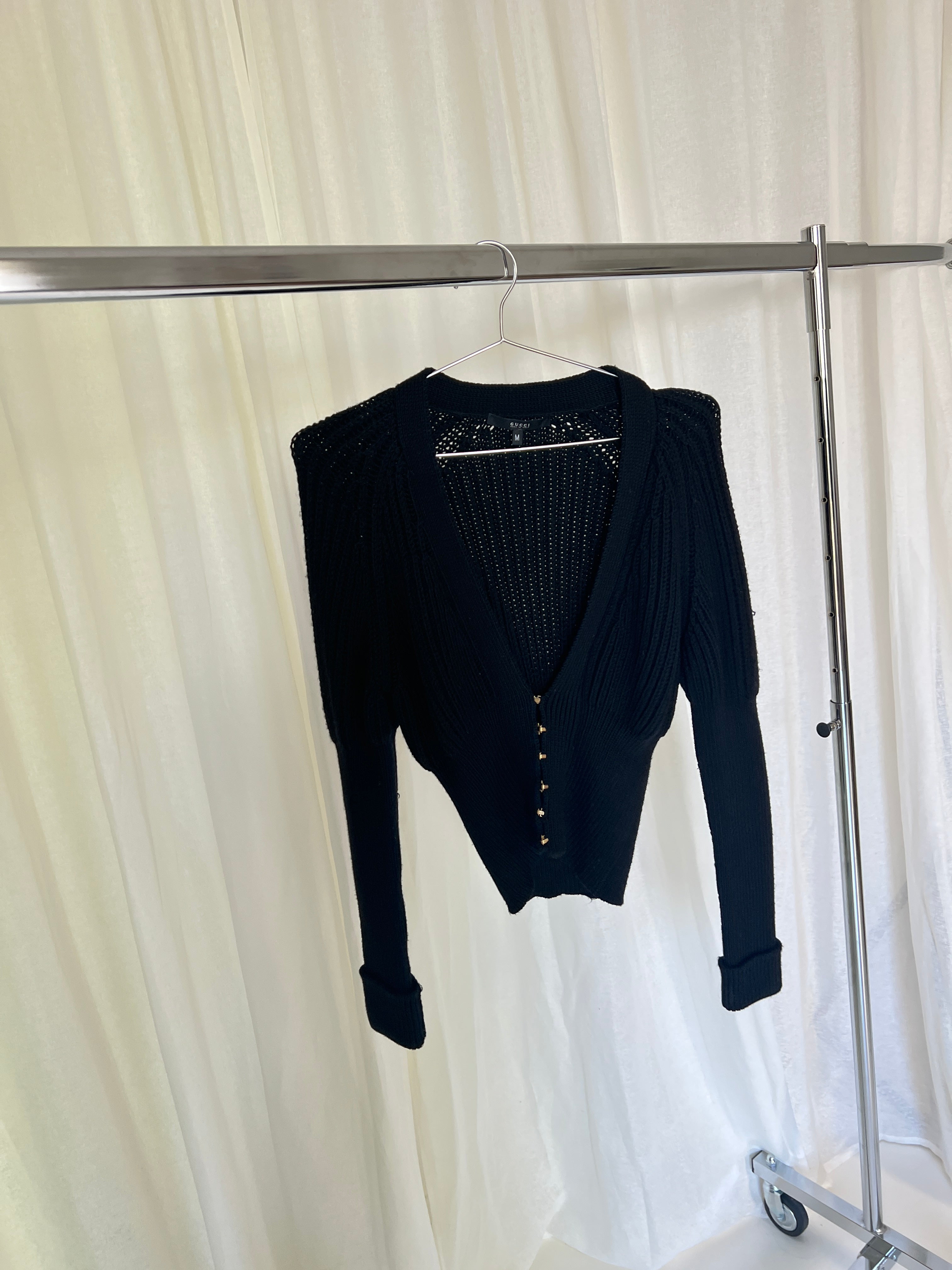 2000s Gucci Tom Ford Wool Top