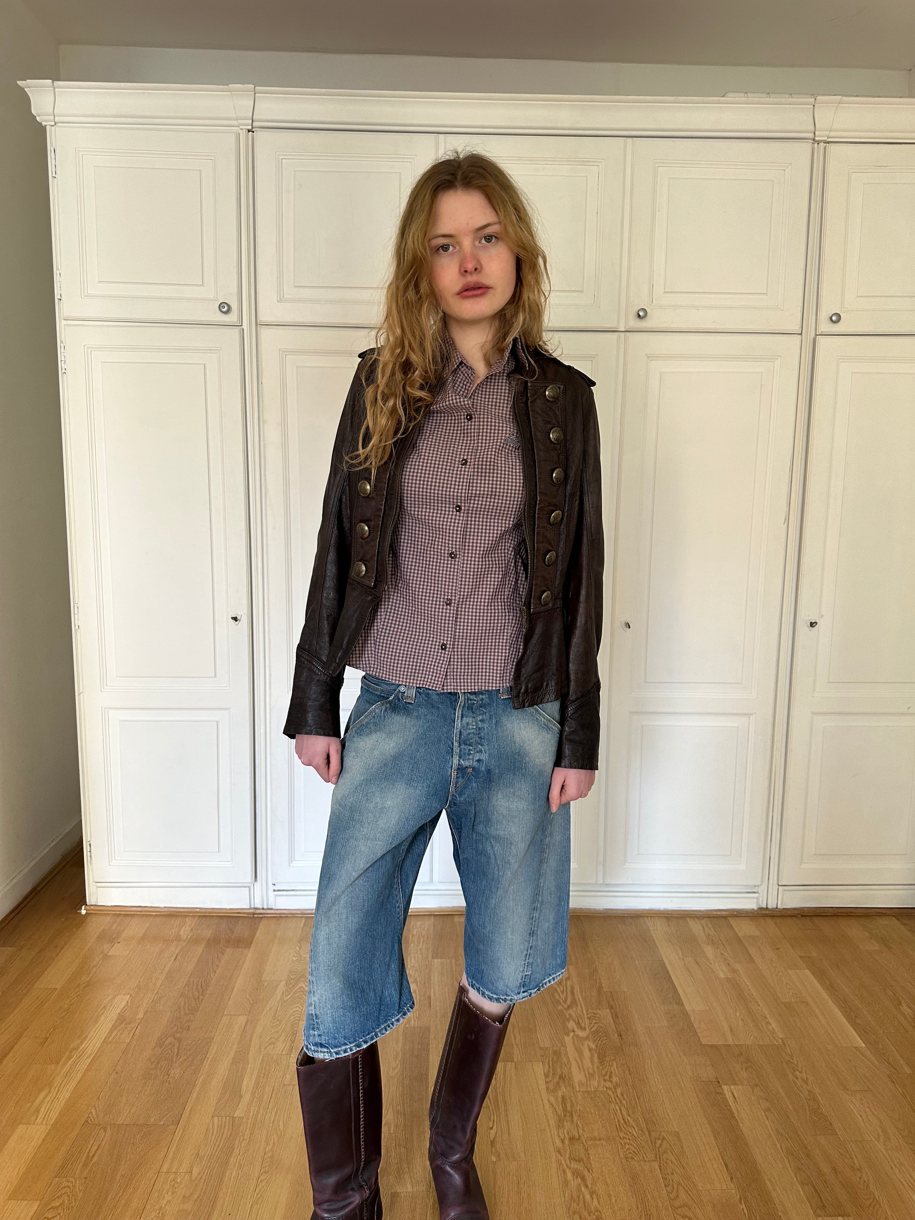 Real Leather Utility jacket