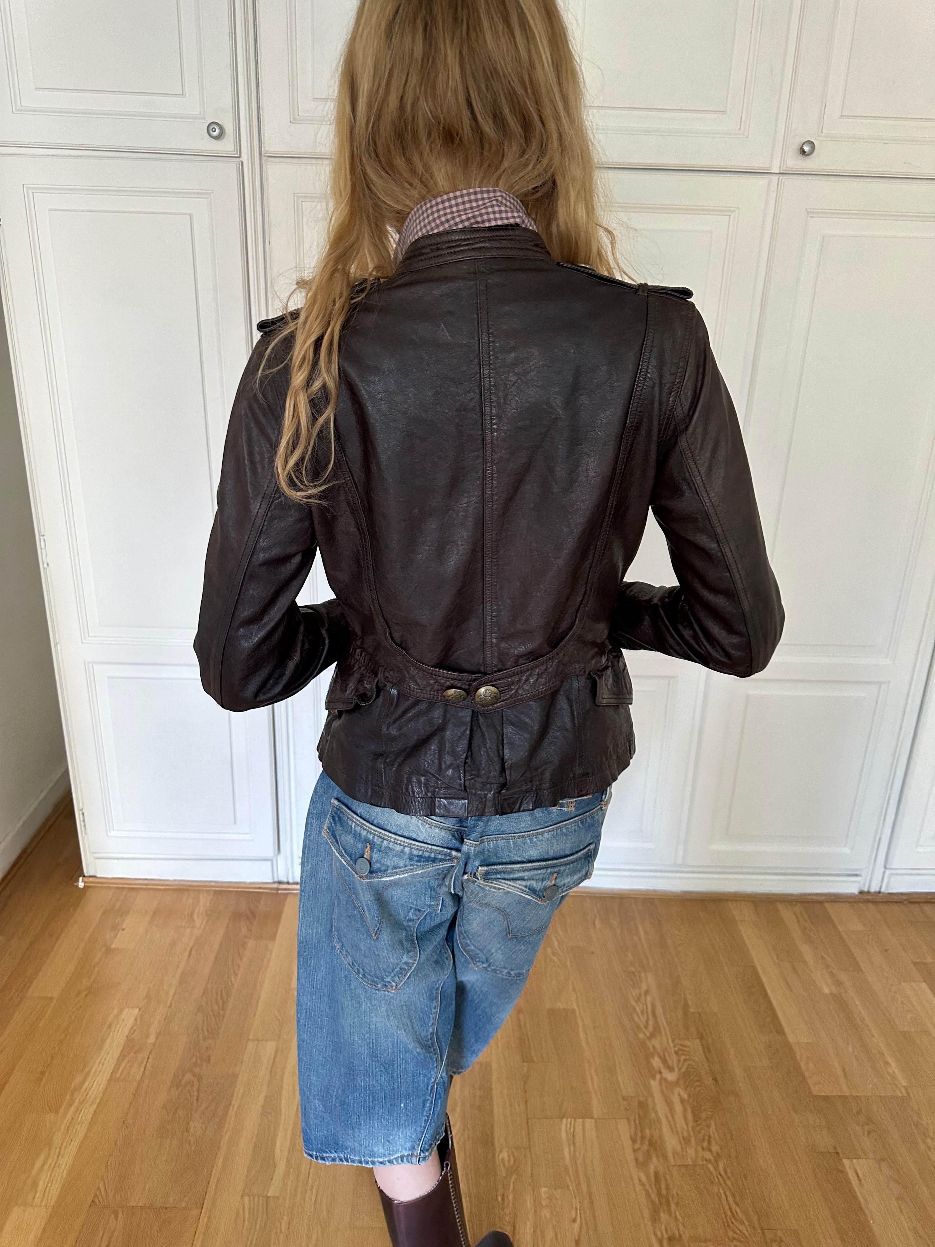 Real Leather Utility jacket