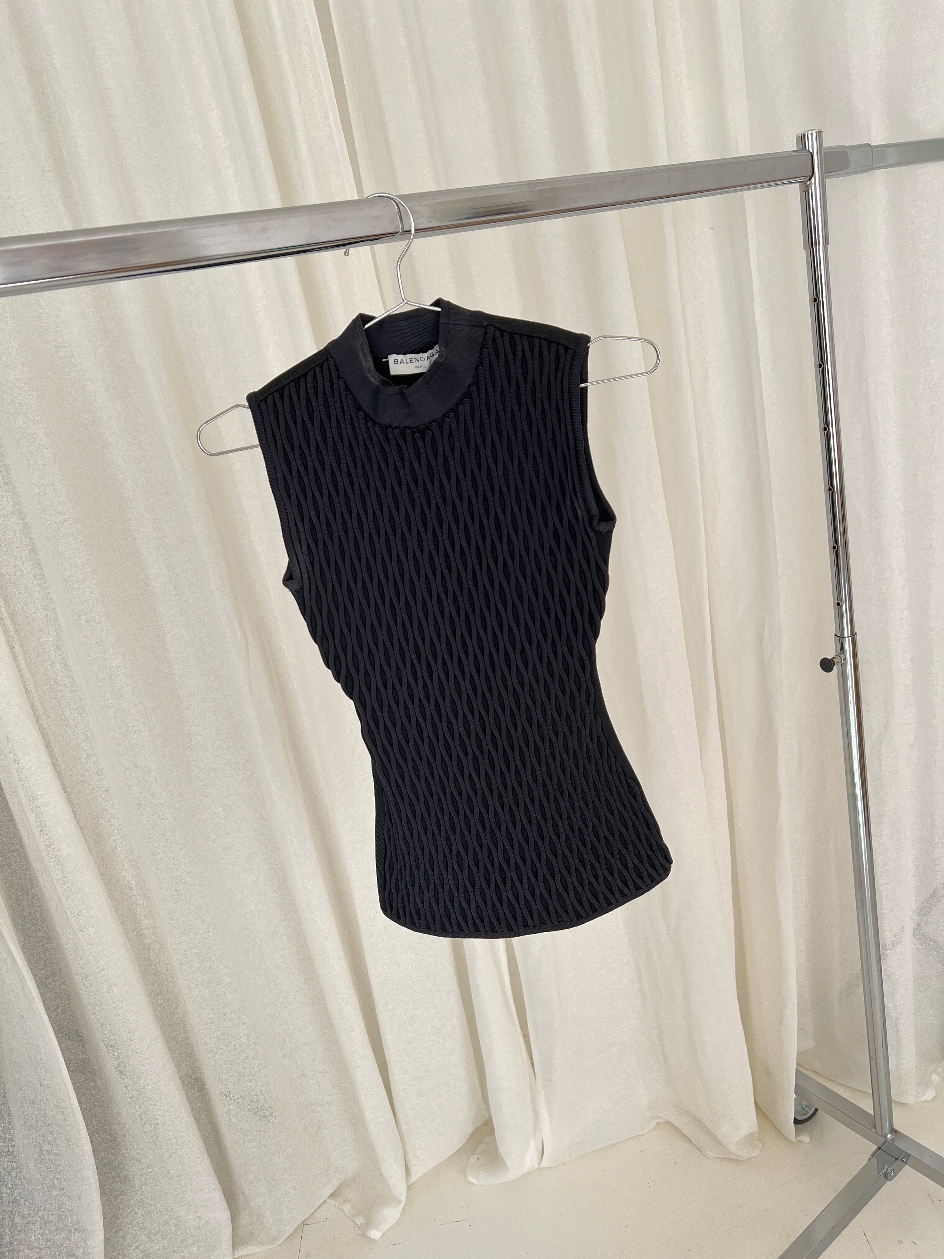 Balenciaga 3D Knit Tank Top