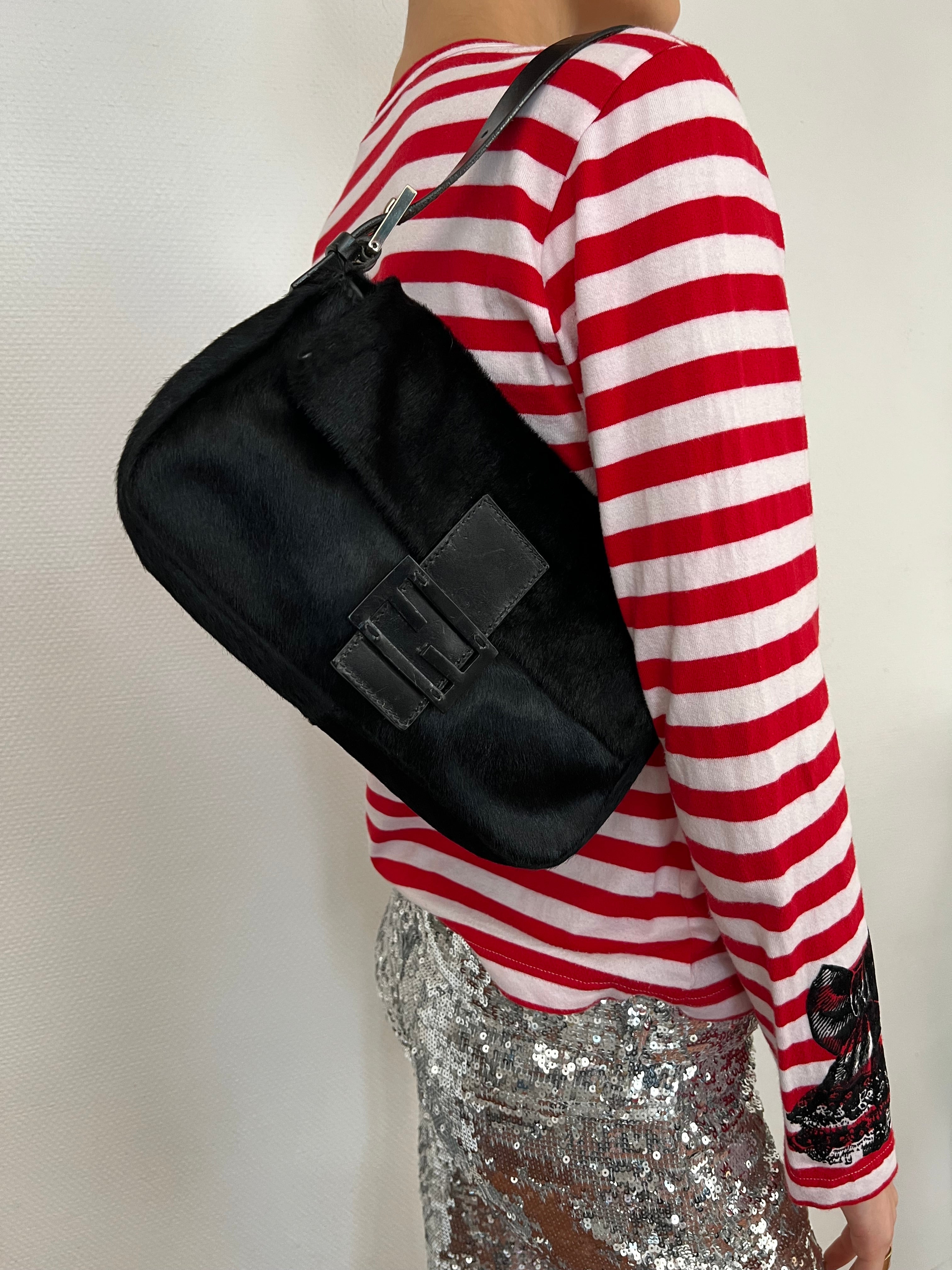 Fendi Pony Hair Baguette