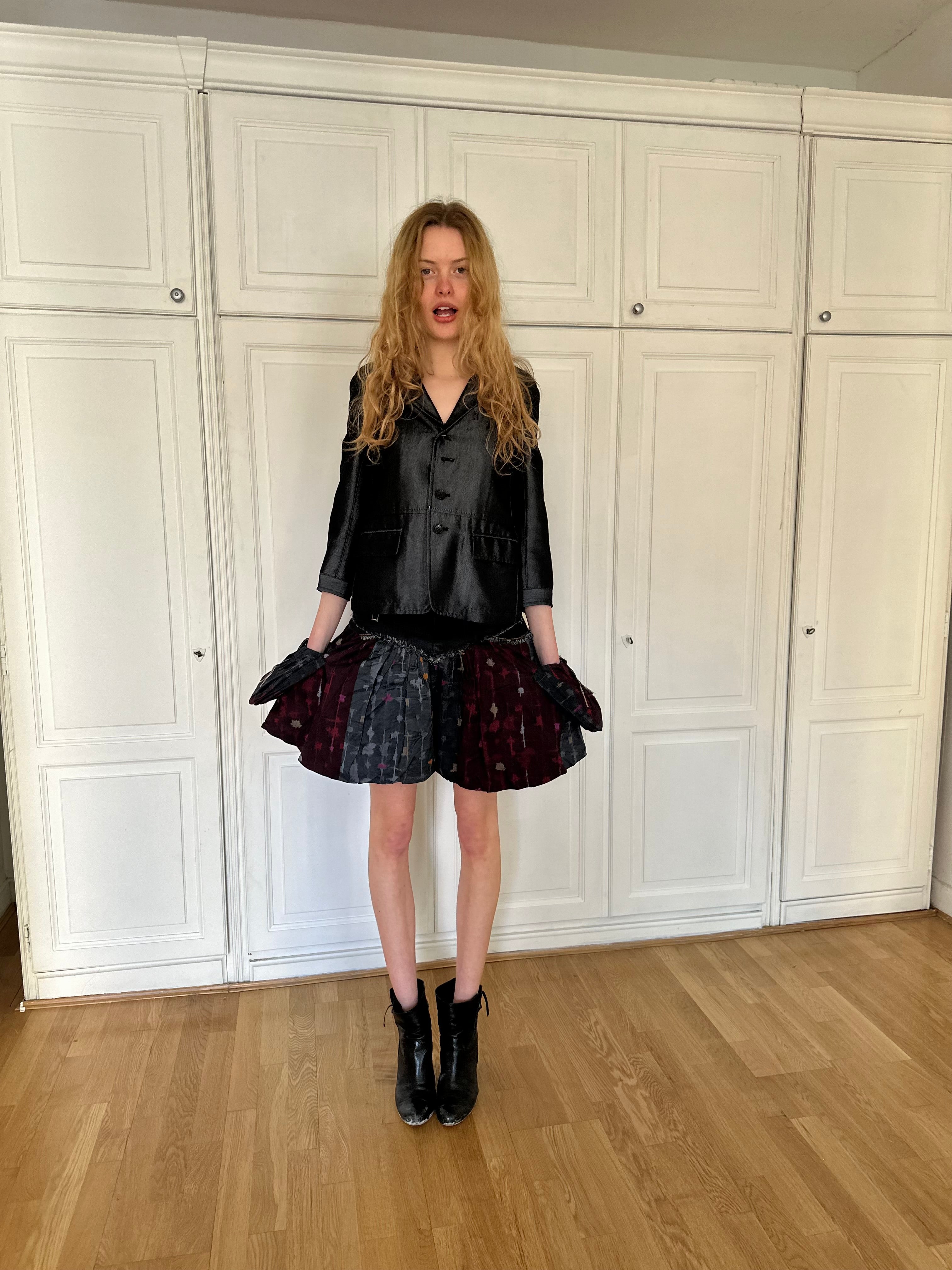 Marithé + François girbaud Bubble skirt