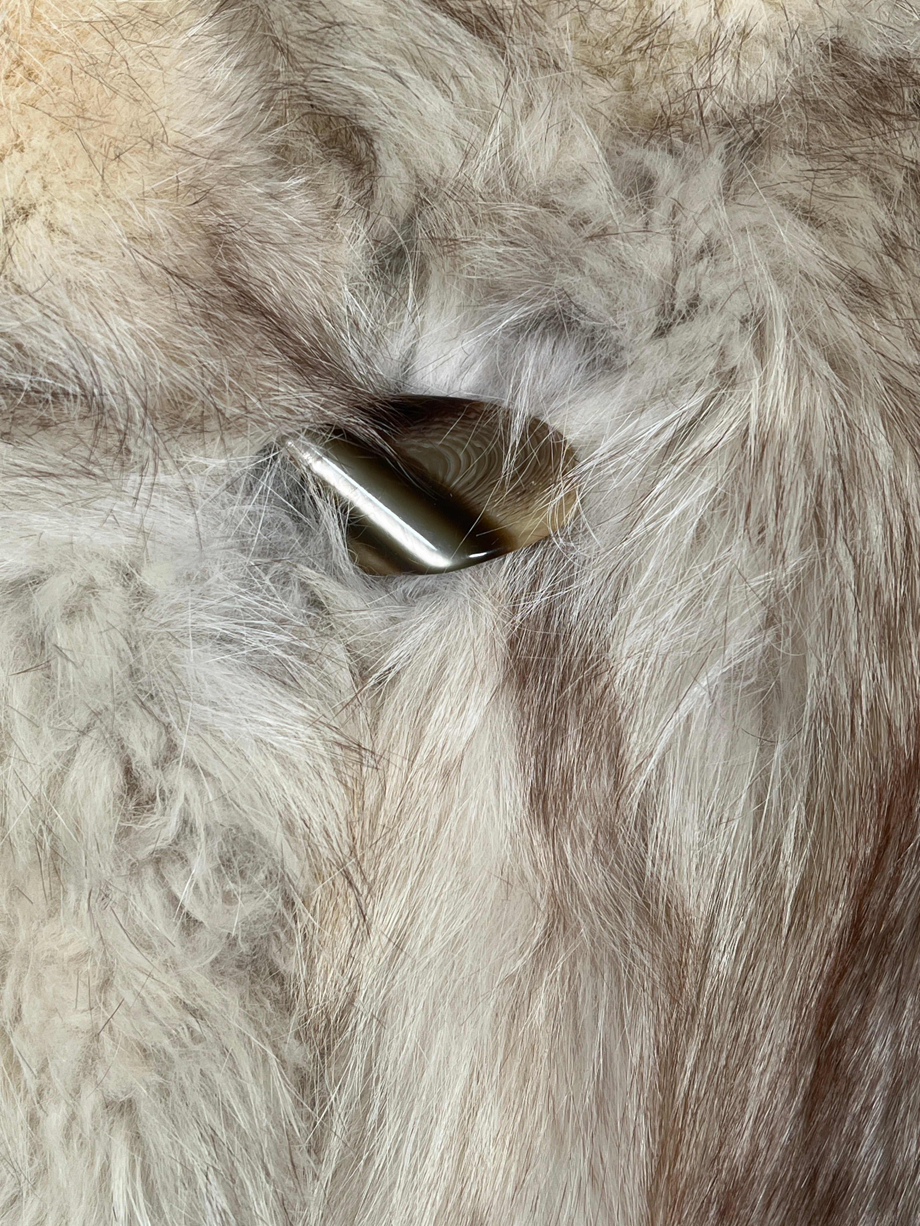 100% Real Silver Fox Fur