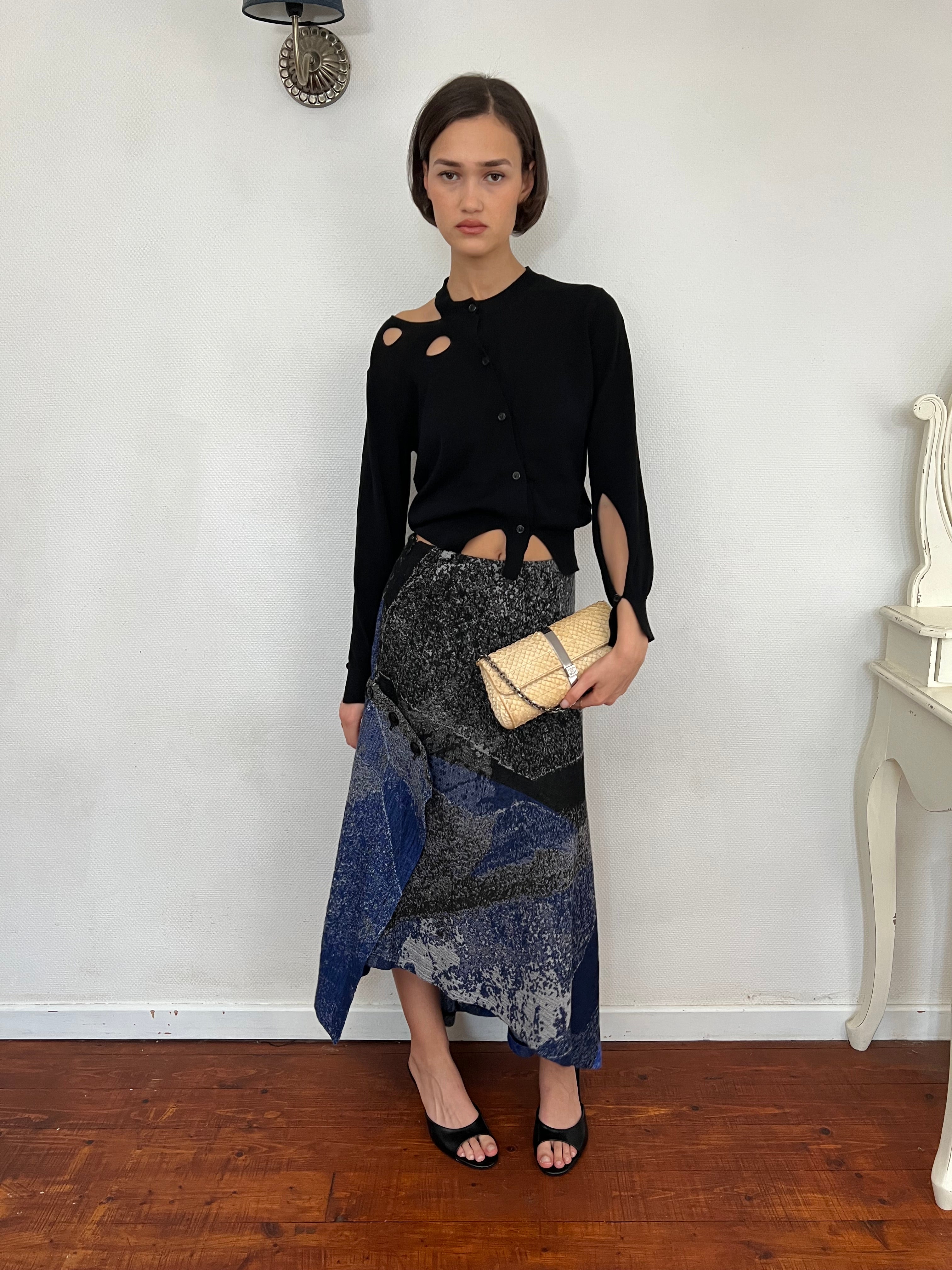 Chanel Python Clutch