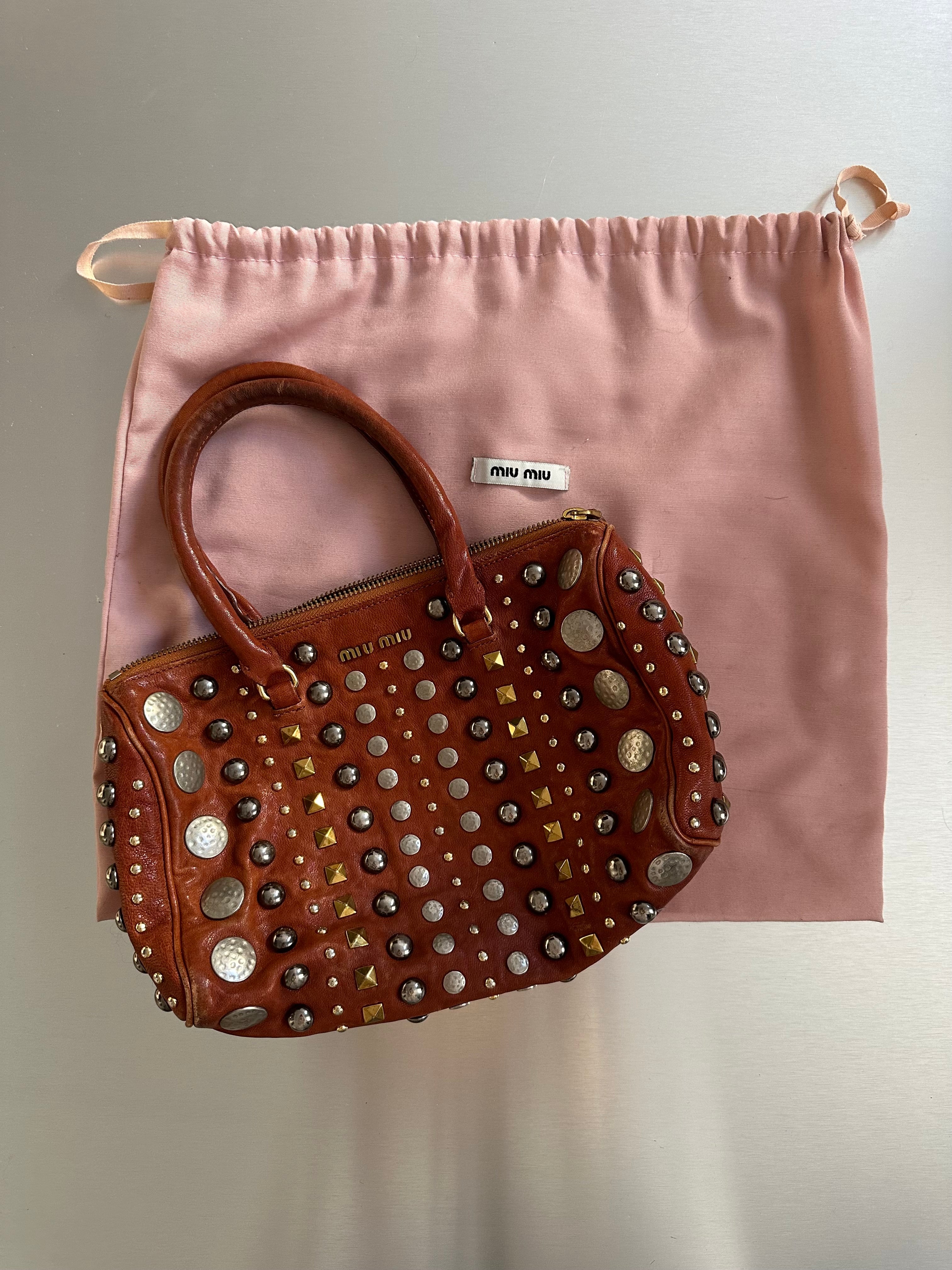 Miu Miu Boston studs