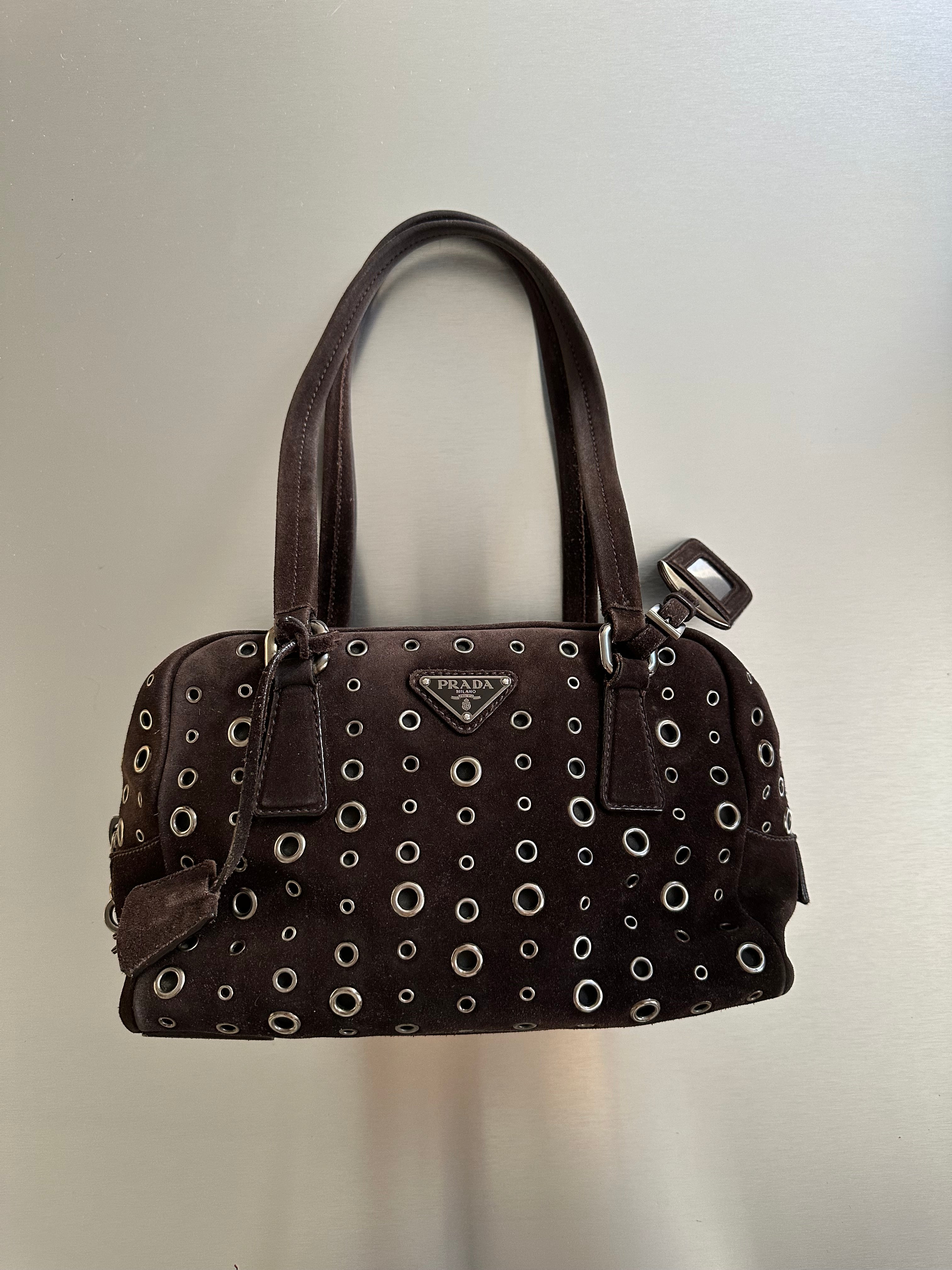 Prada Boston Eyelets