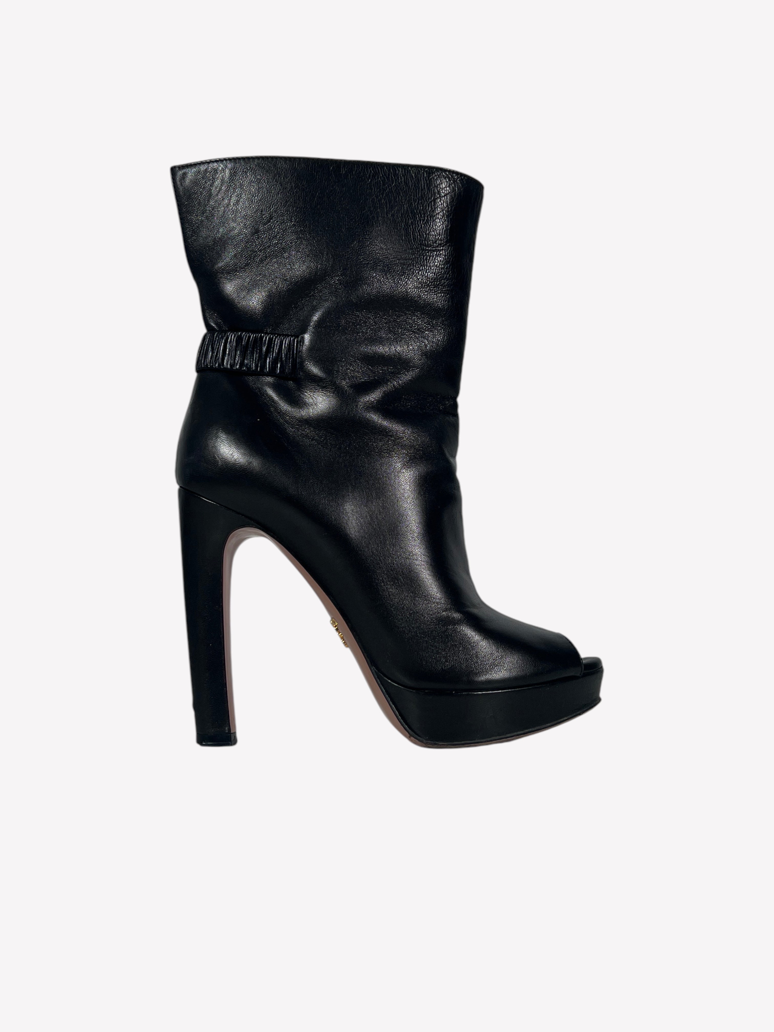 Prada Open Toes Boots