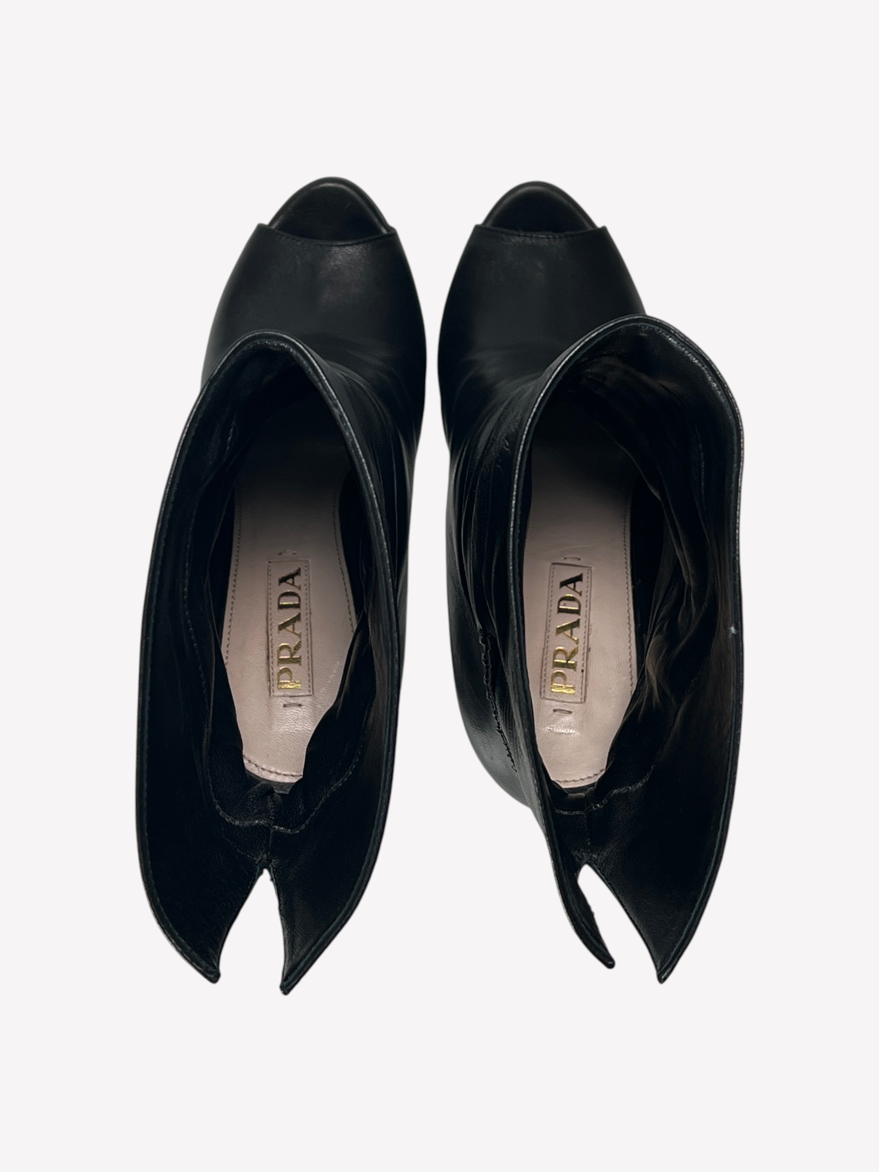 Prada Open Toes Boots