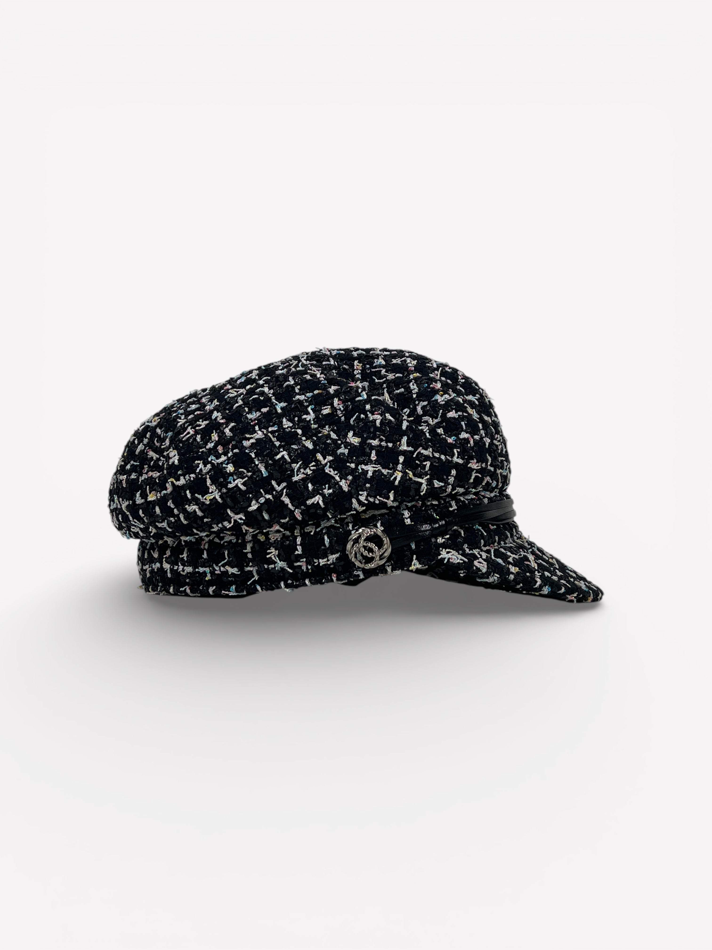 Chanel Tweed Cap
