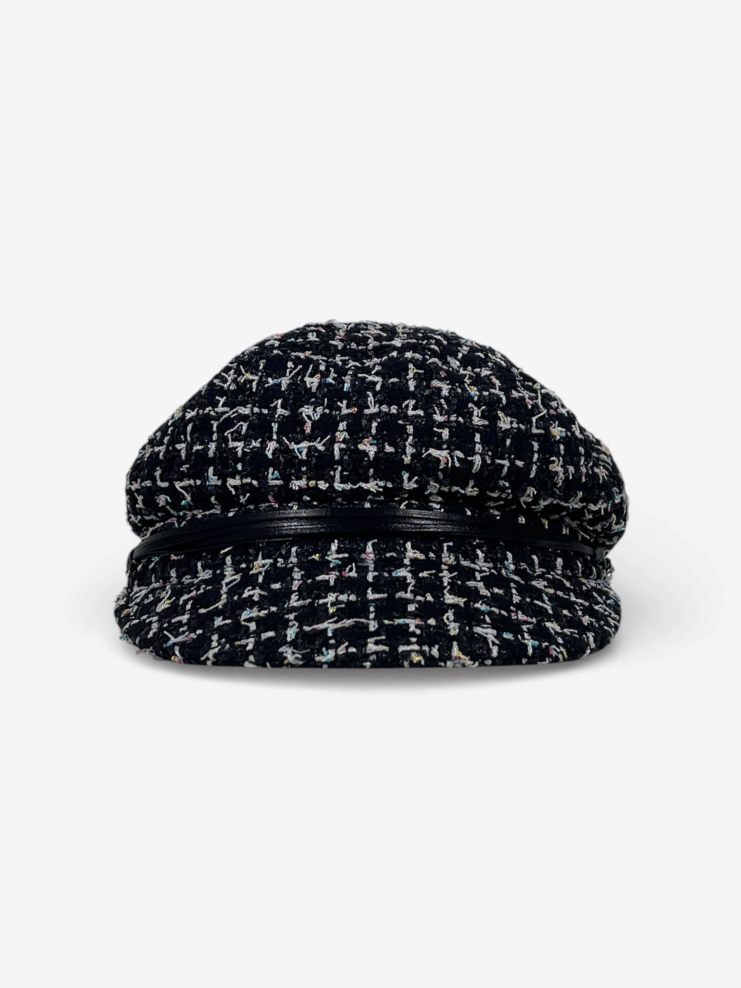 Chanel Tweed Cap