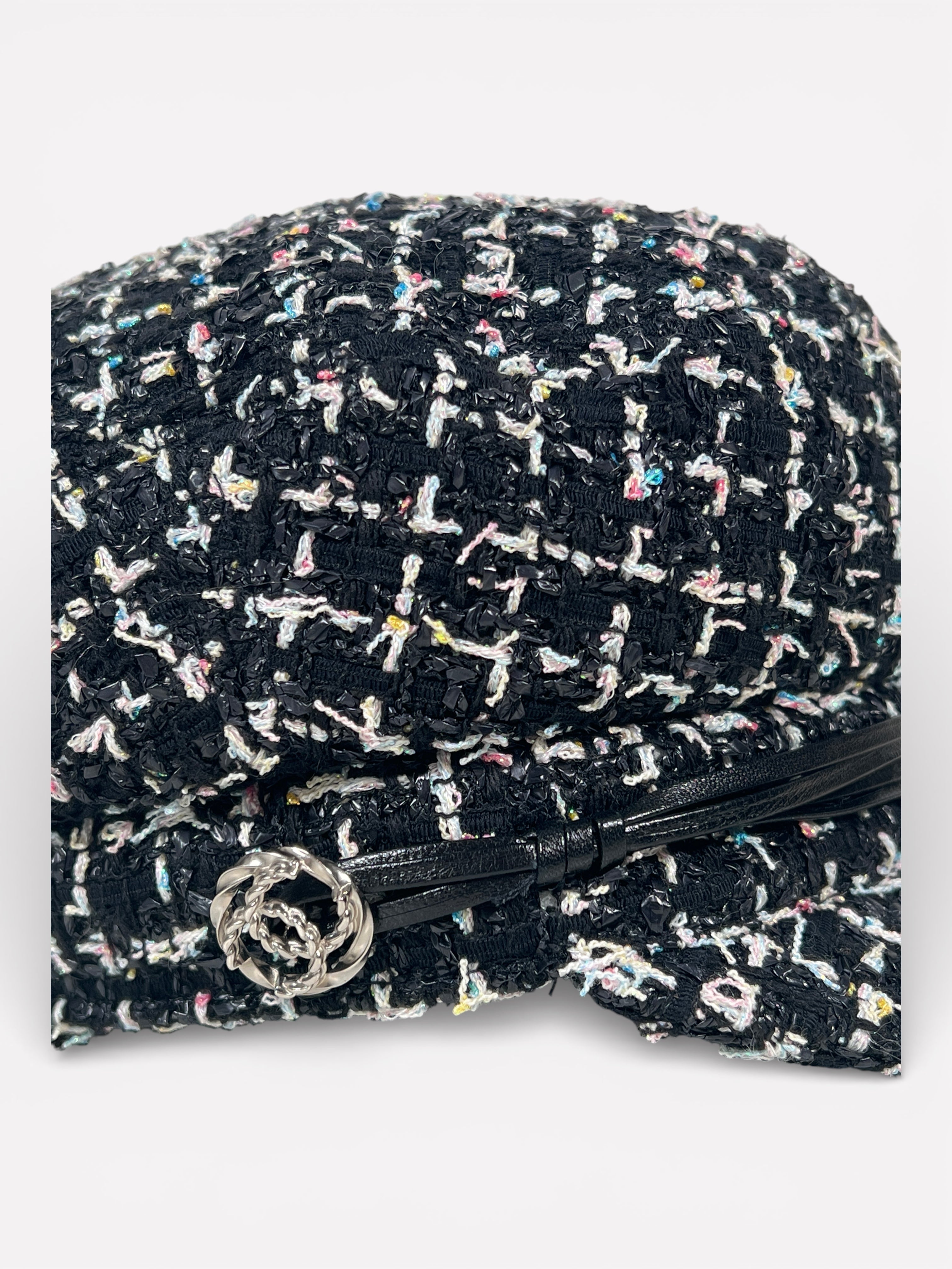 Chanel Tweed Cap