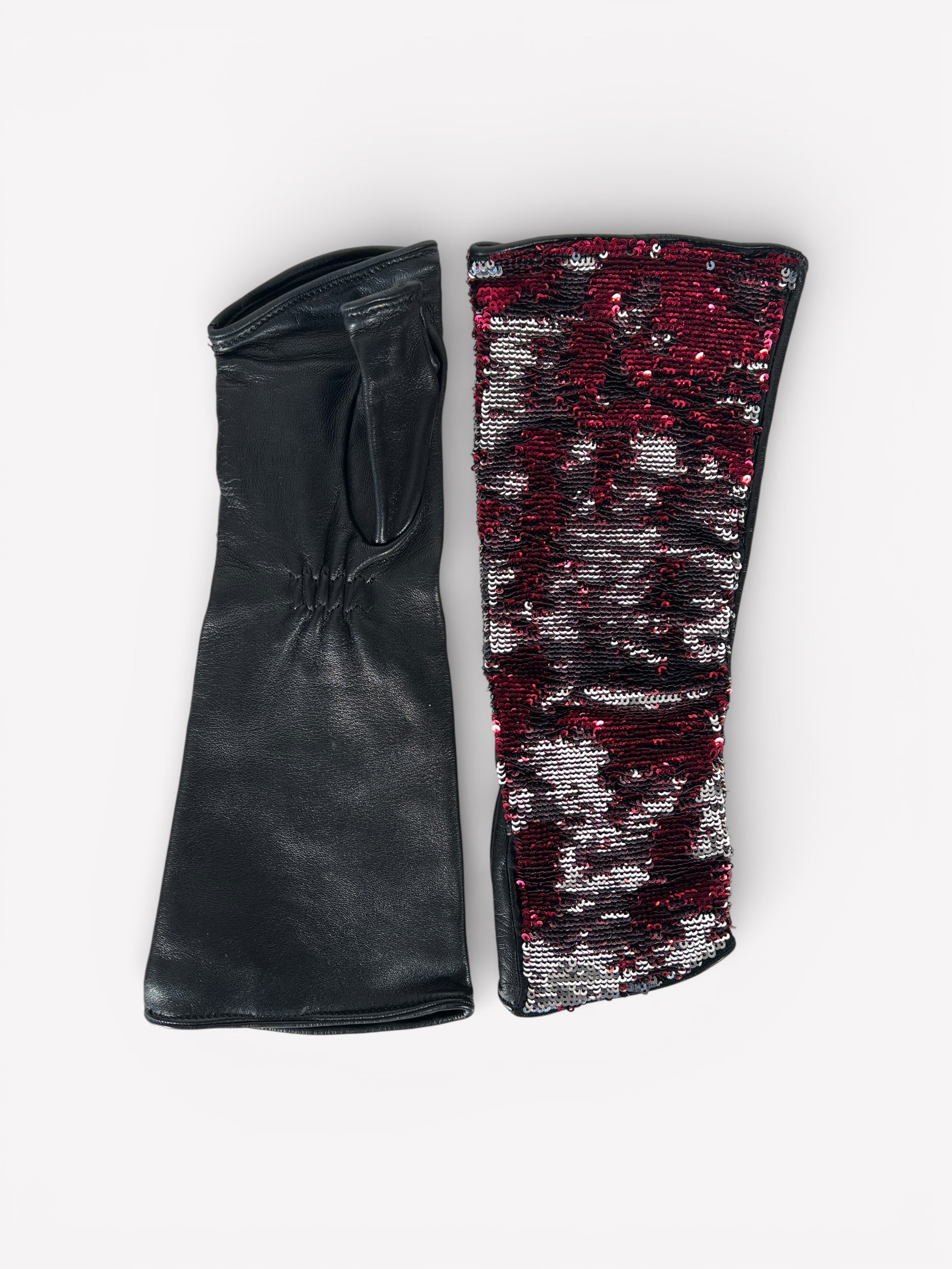 Miu Miu Sequin Mittens