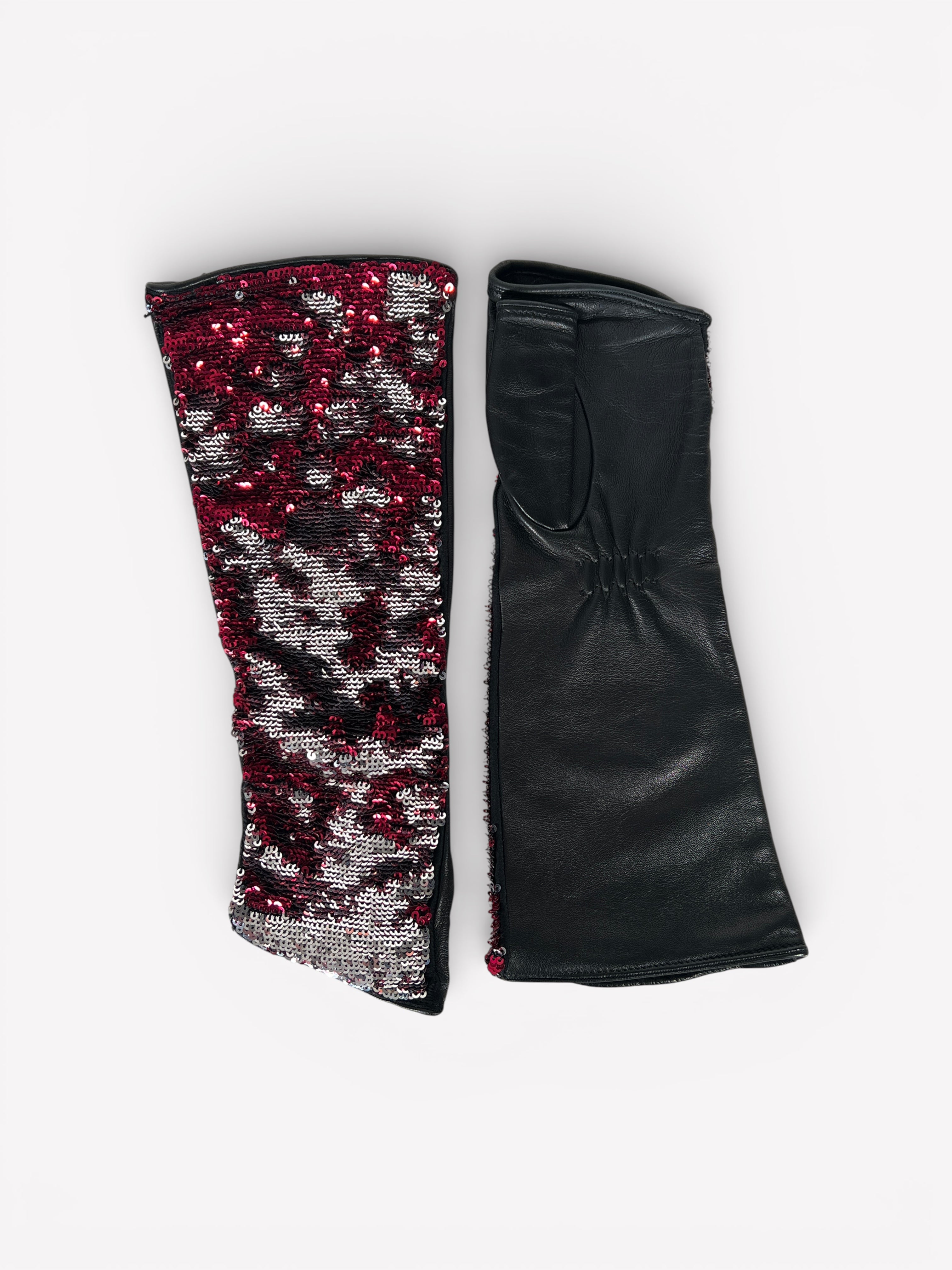Miu Miu Sequin Mittens