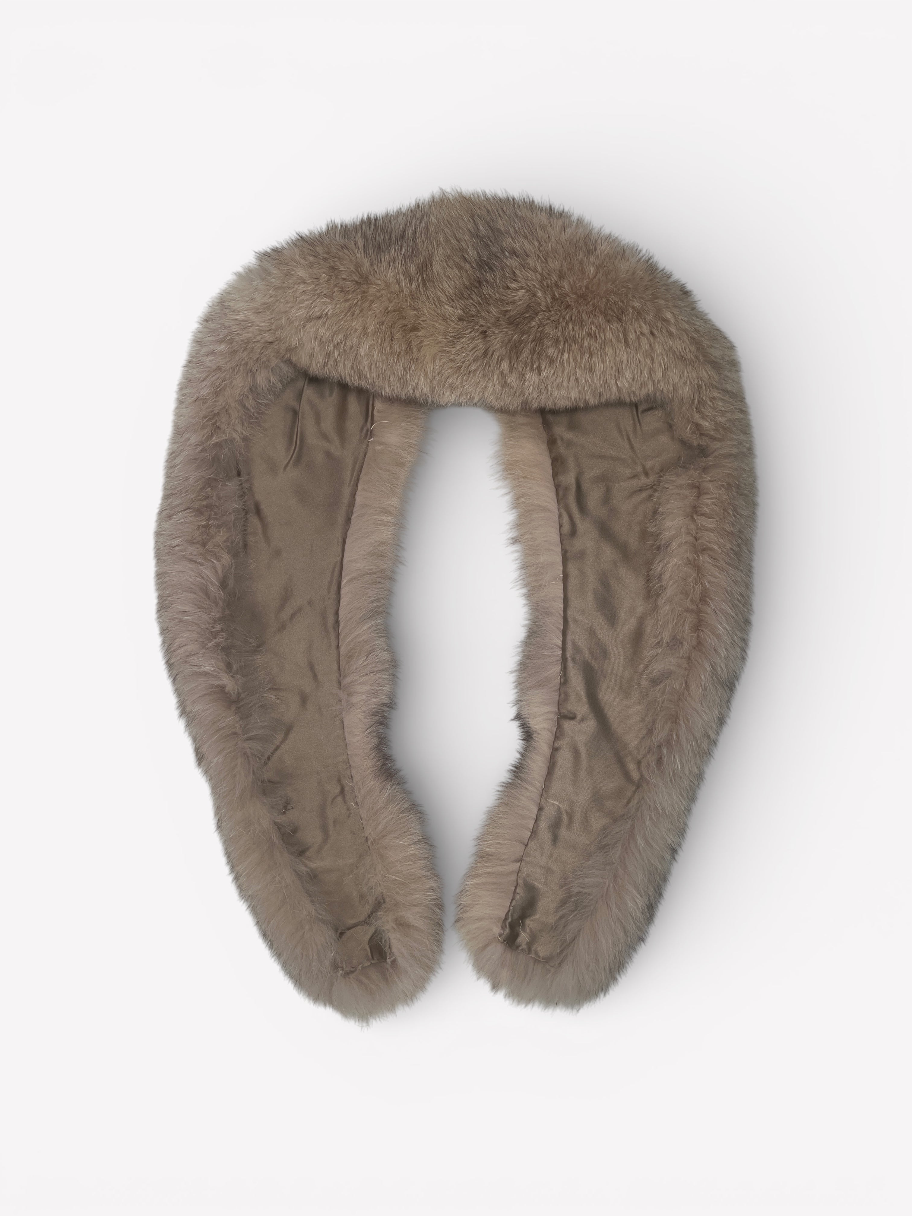 Real Fox Fur Collar