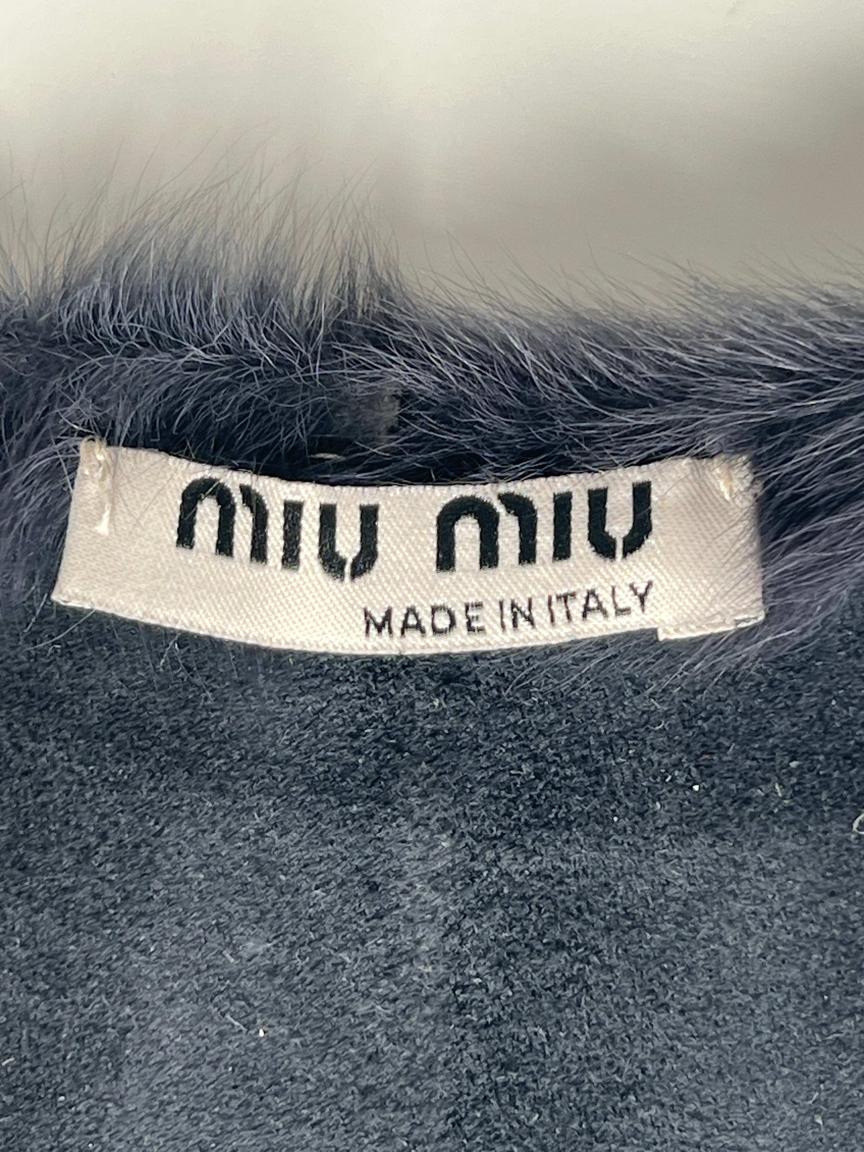 Miu Miu 100% Lamb Fur Collar