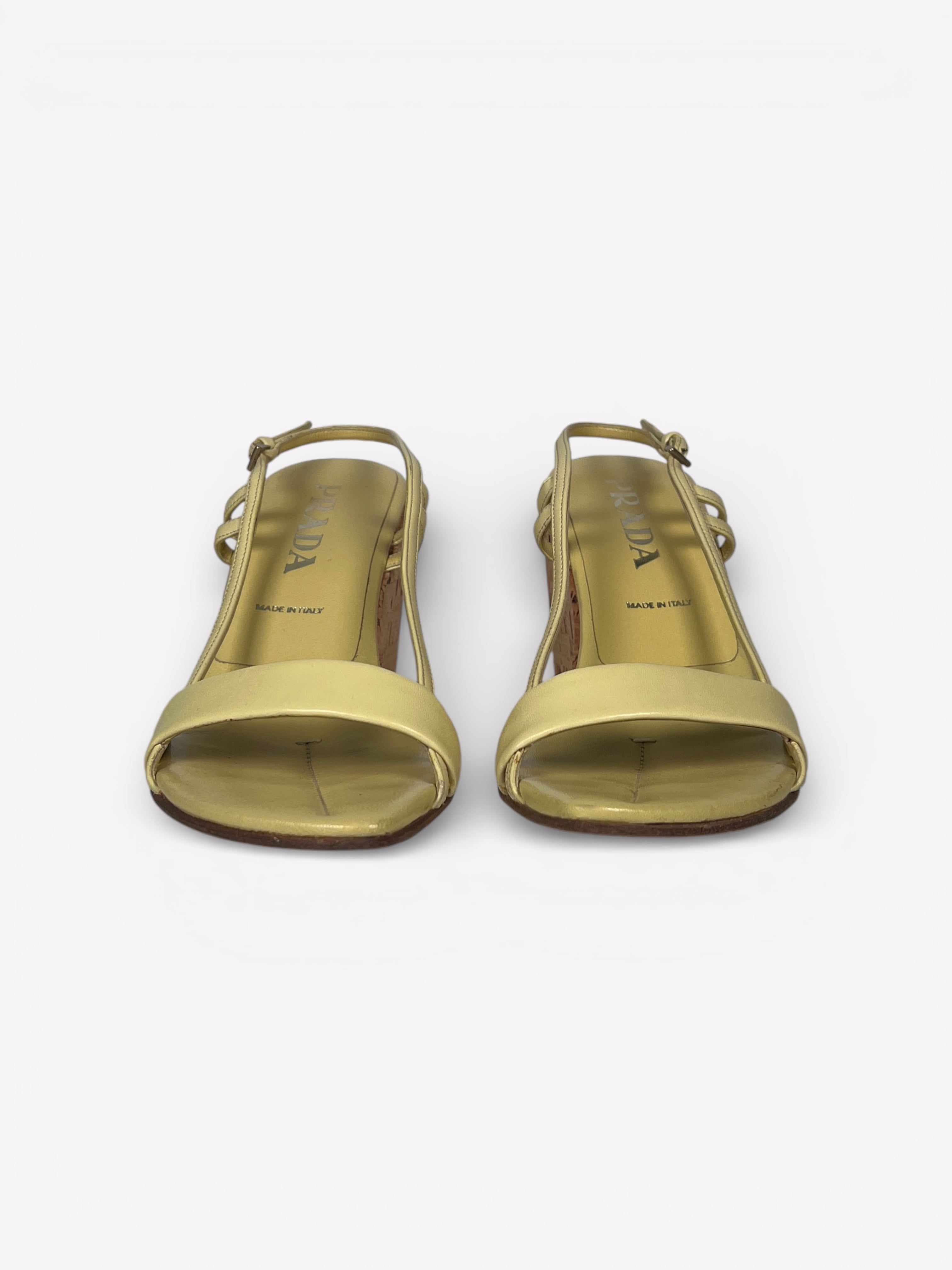 Prada wedges