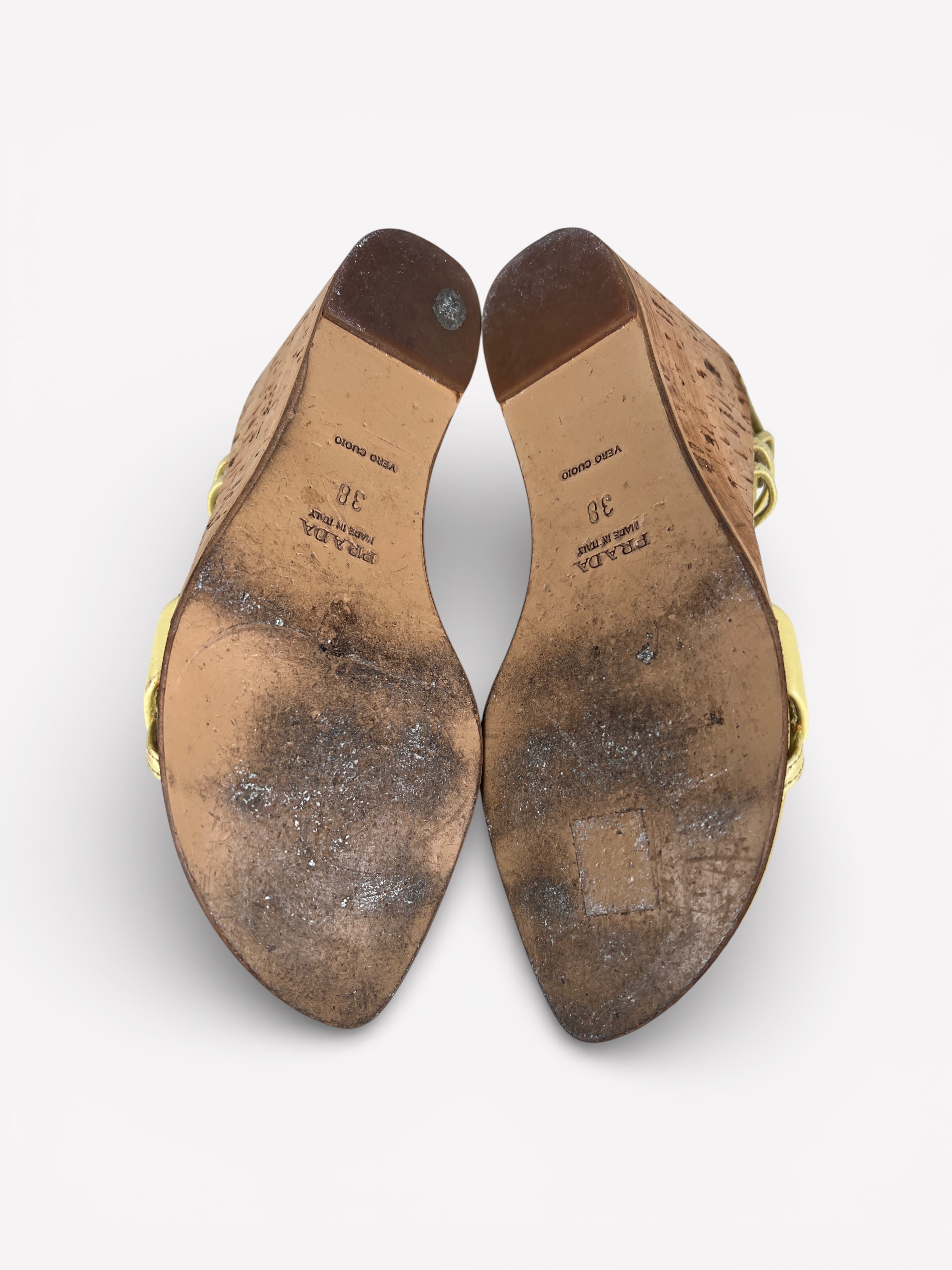 Prada wedges