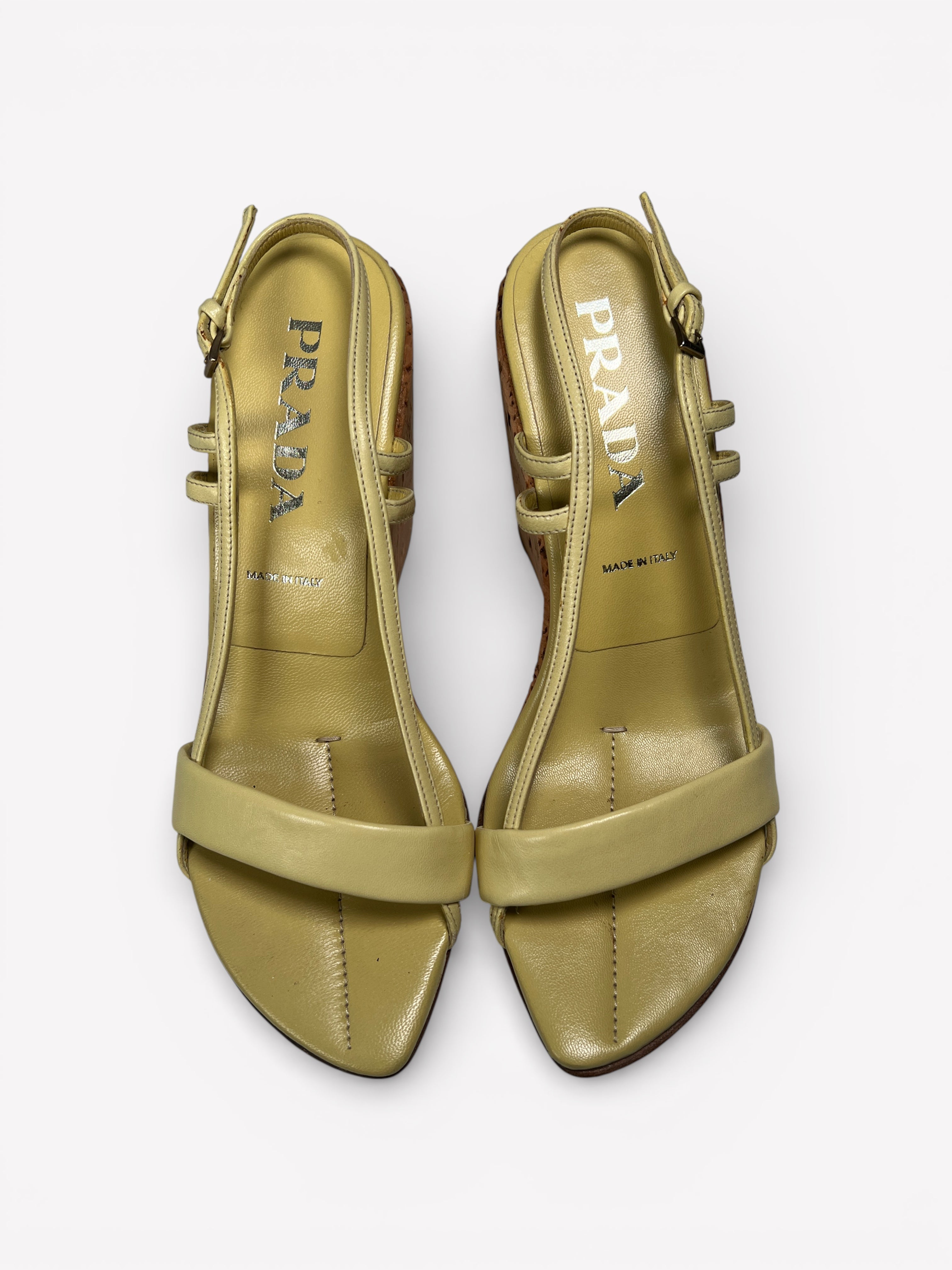 Prada wedges