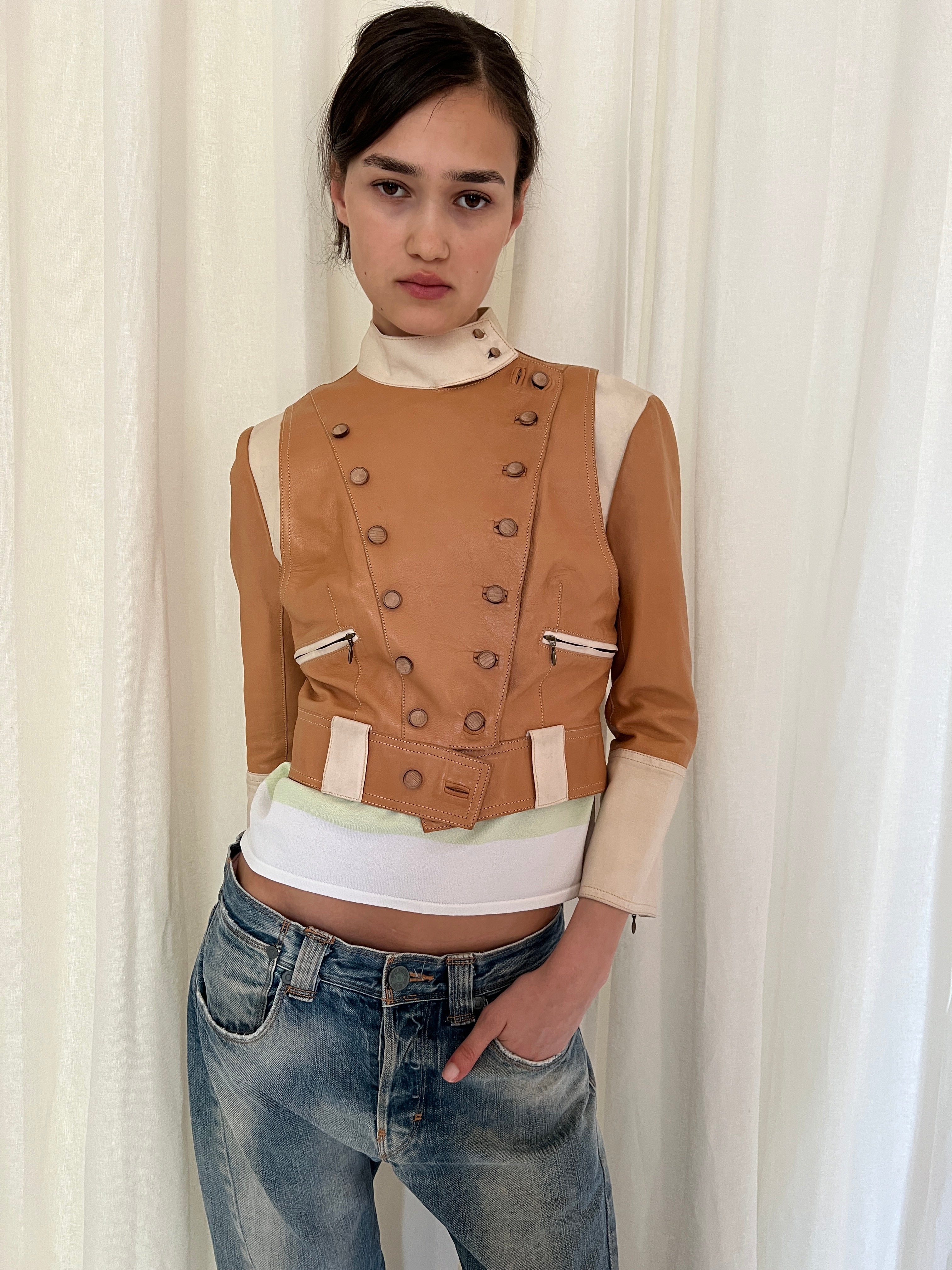 Givenchy leather jacket