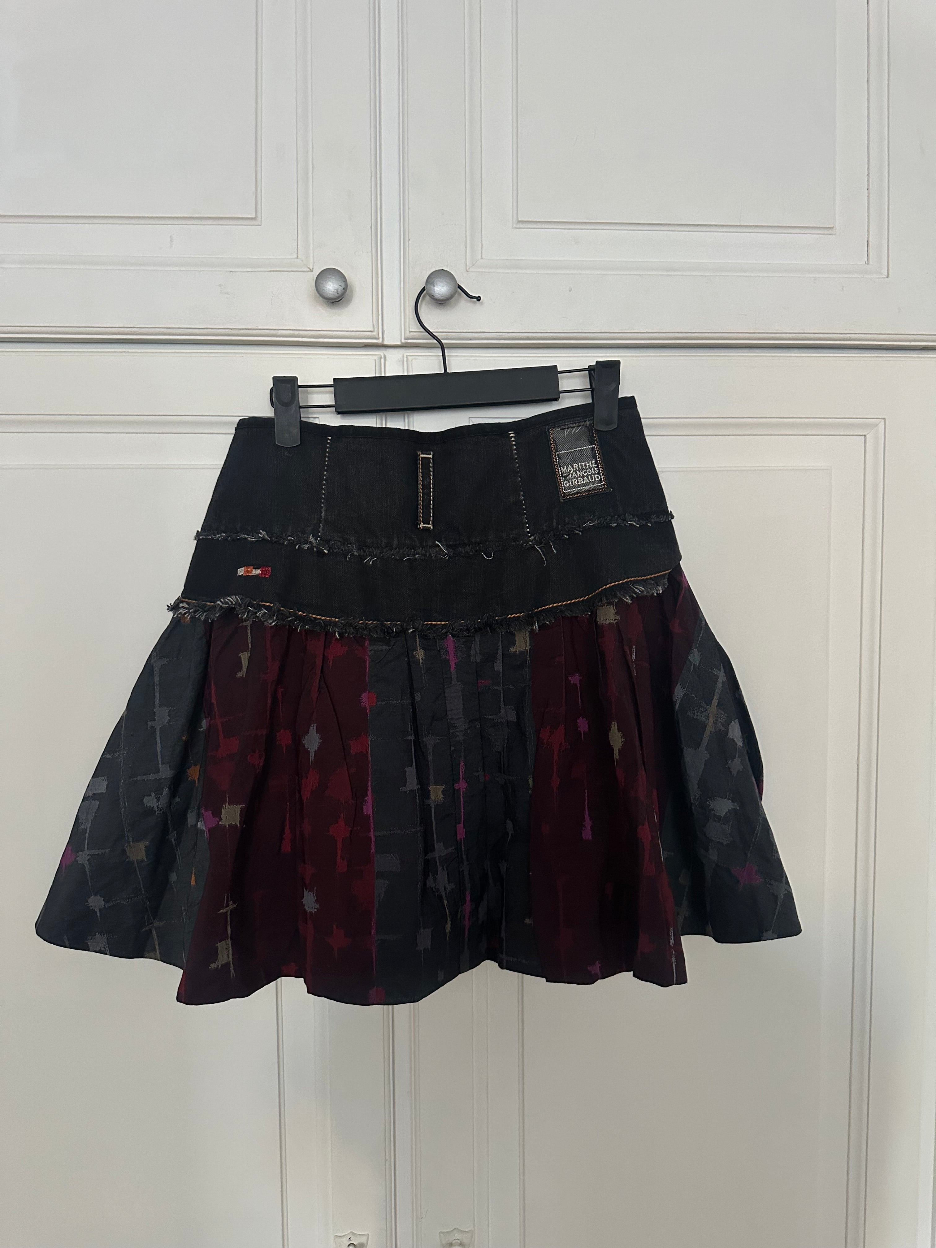 Marithé + François girbaud Bubble skirt – Glintzarchive