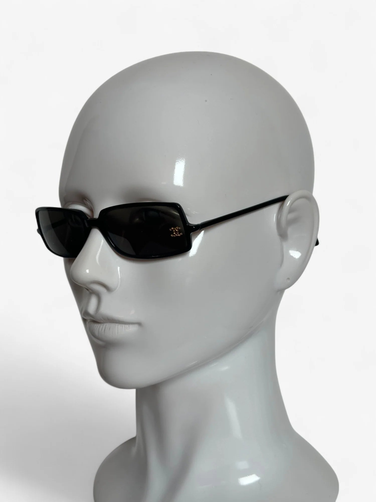 Chanel rectangle sunglasses