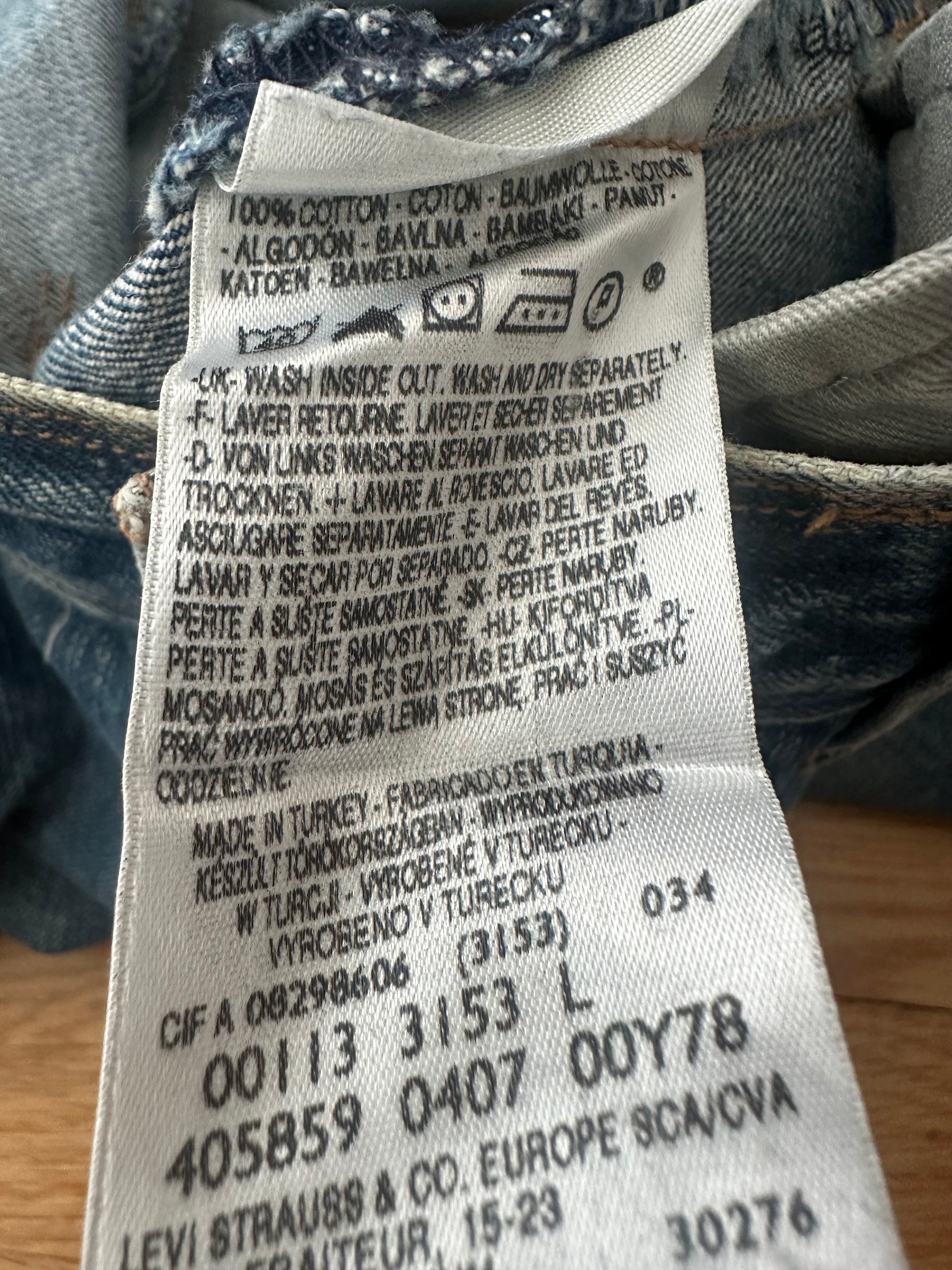 Levi's engineered jean