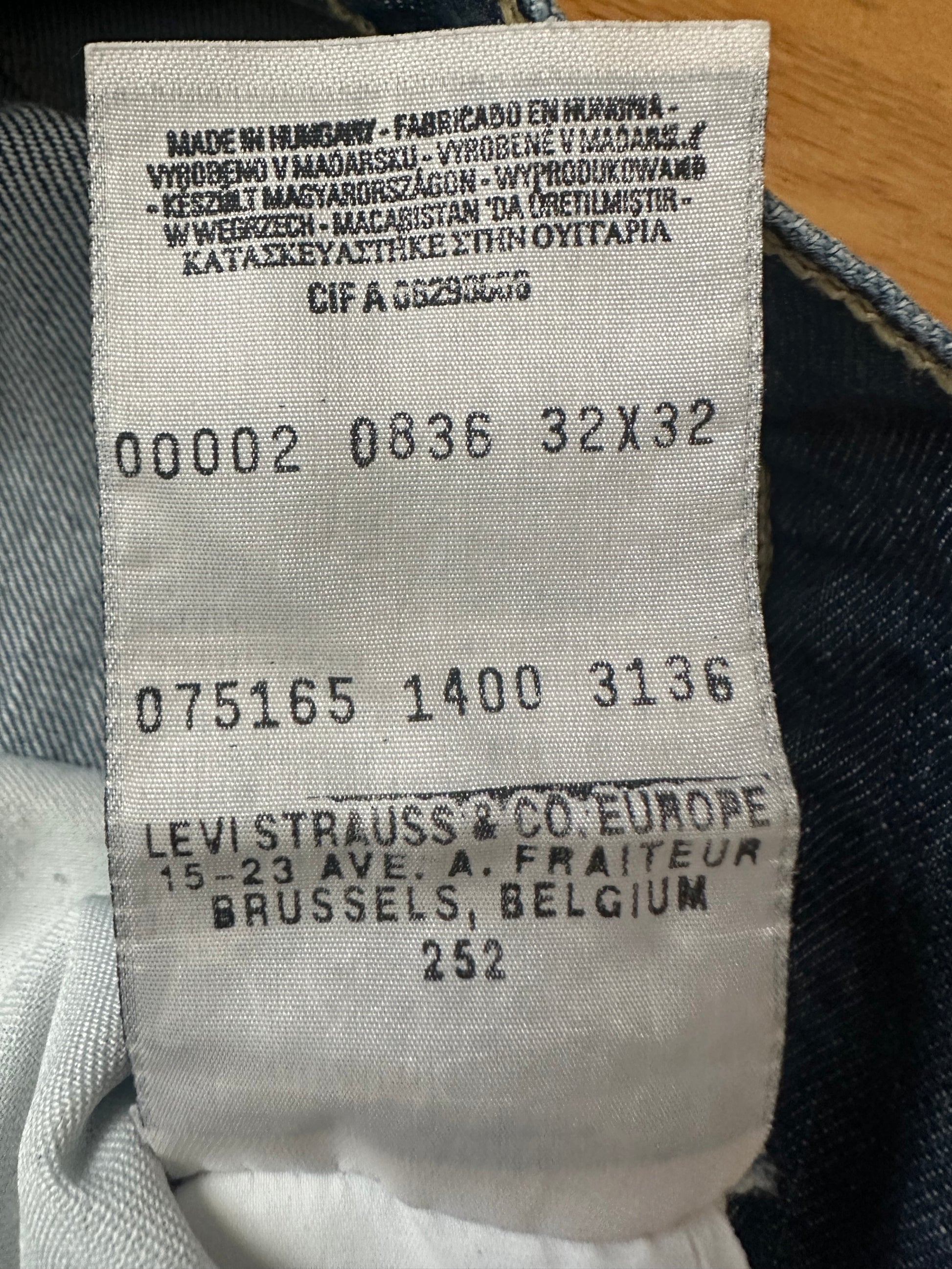 Levi's engineered