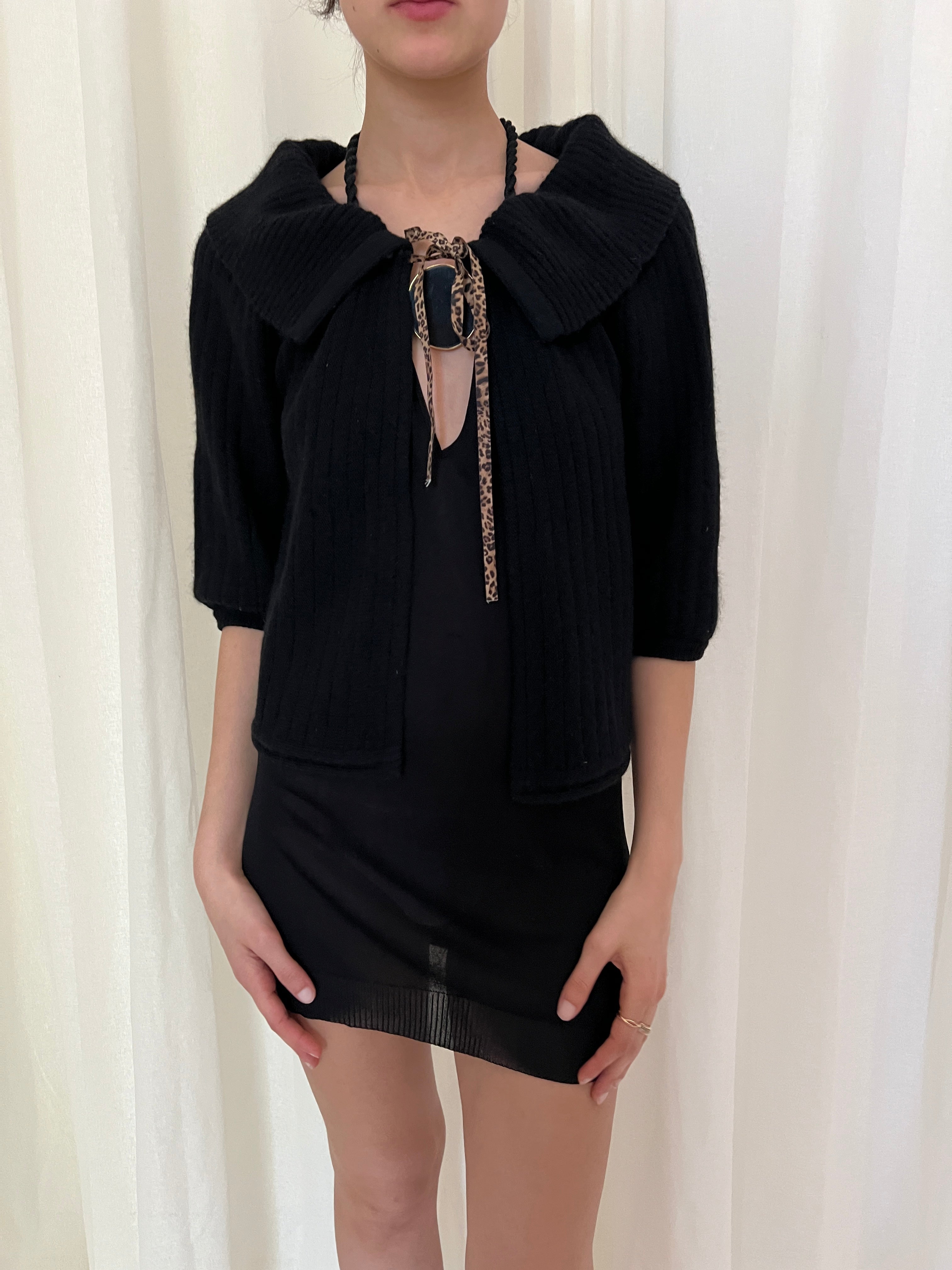 John Galliano Knitted Bolero