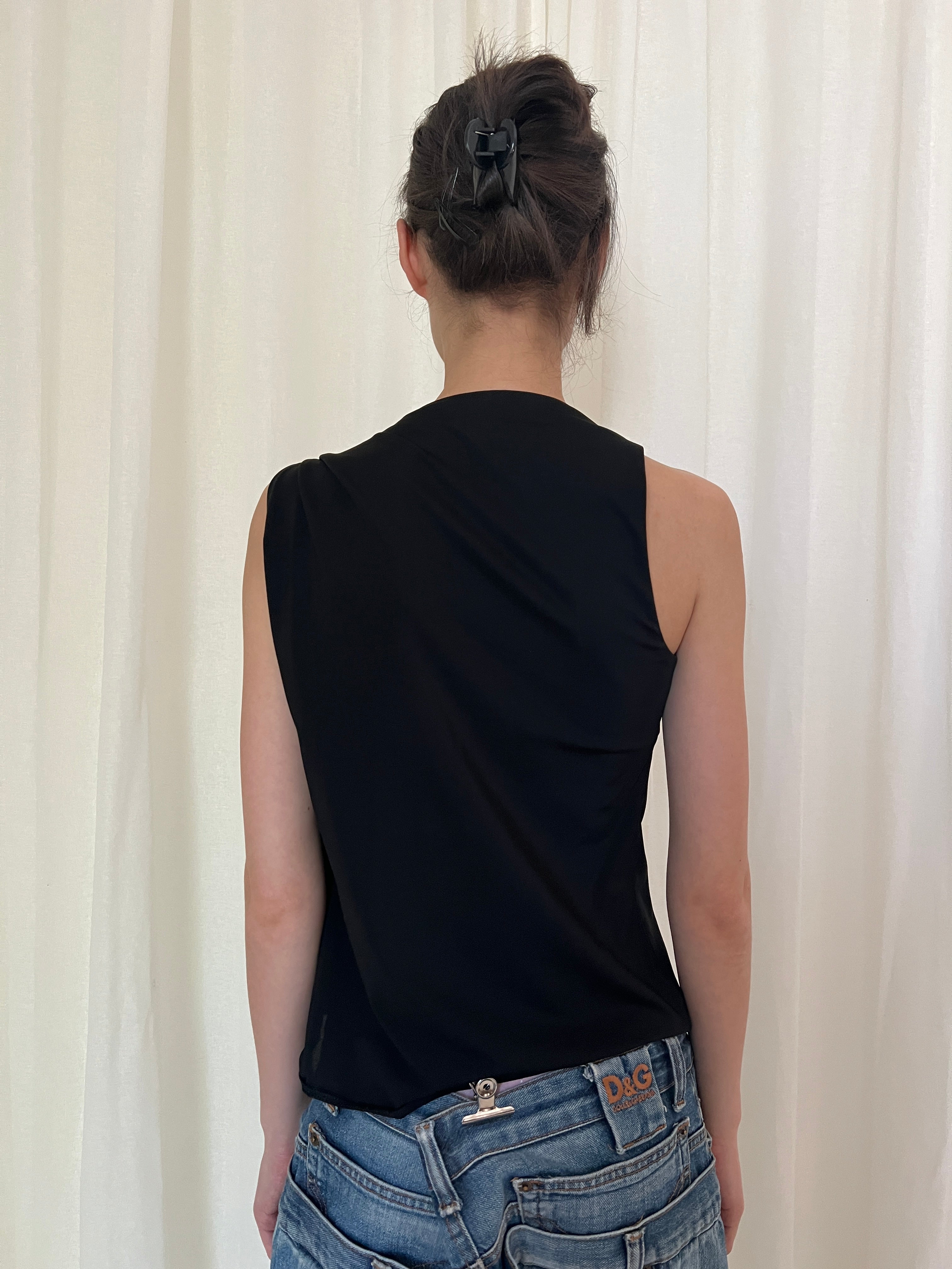 2000s Fendi Studded Tie Top