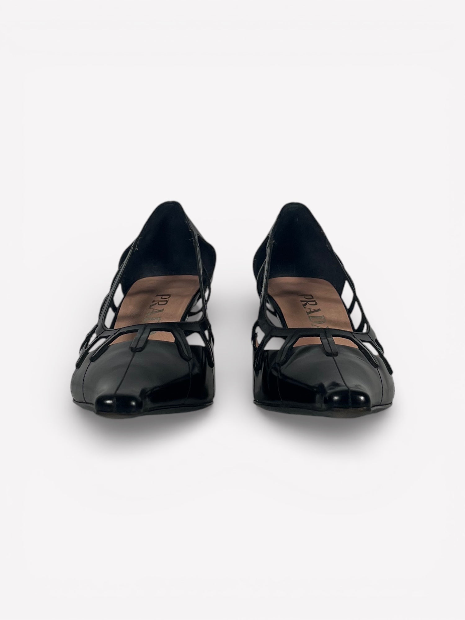 Prada 1990's Kitten Heels